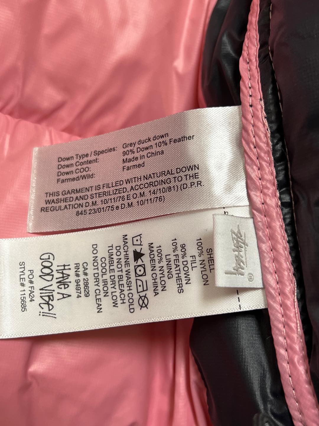 Stussy Micro Ripstop Down Parka