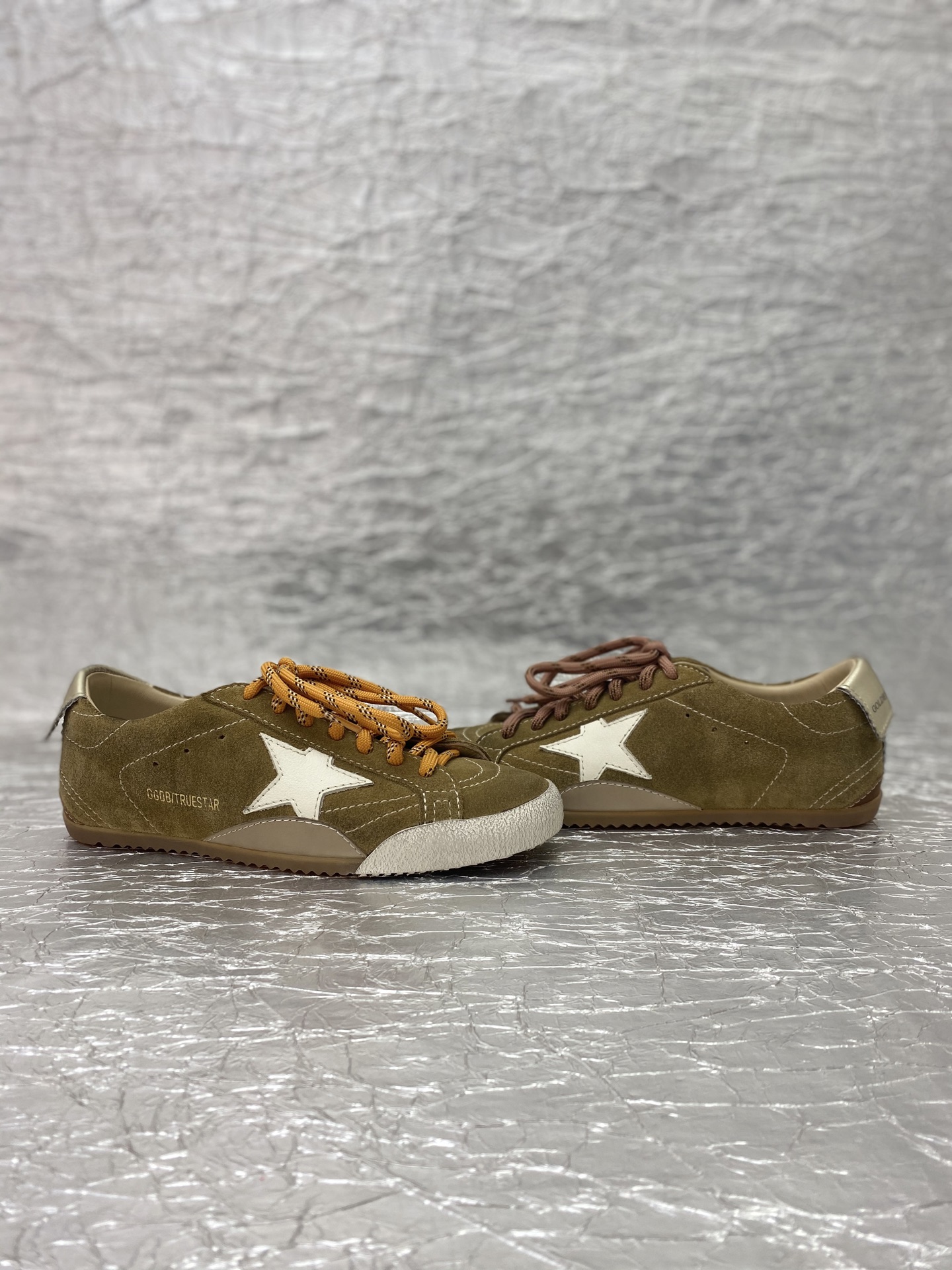 Golden Goose True-Star Tobacco Brown White Platinum