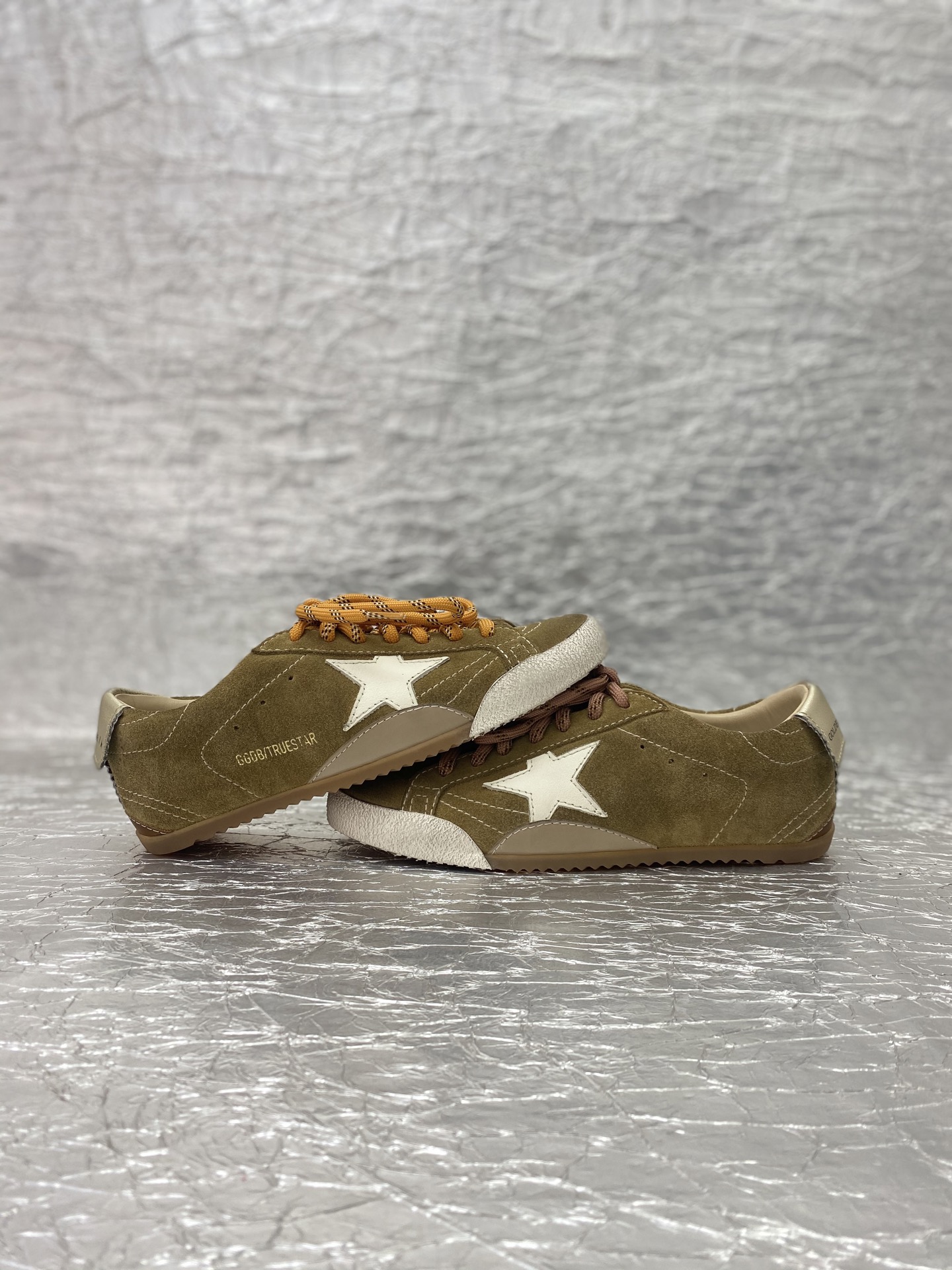 Golden Goose True-Star Tobacco Brown White Platinum
