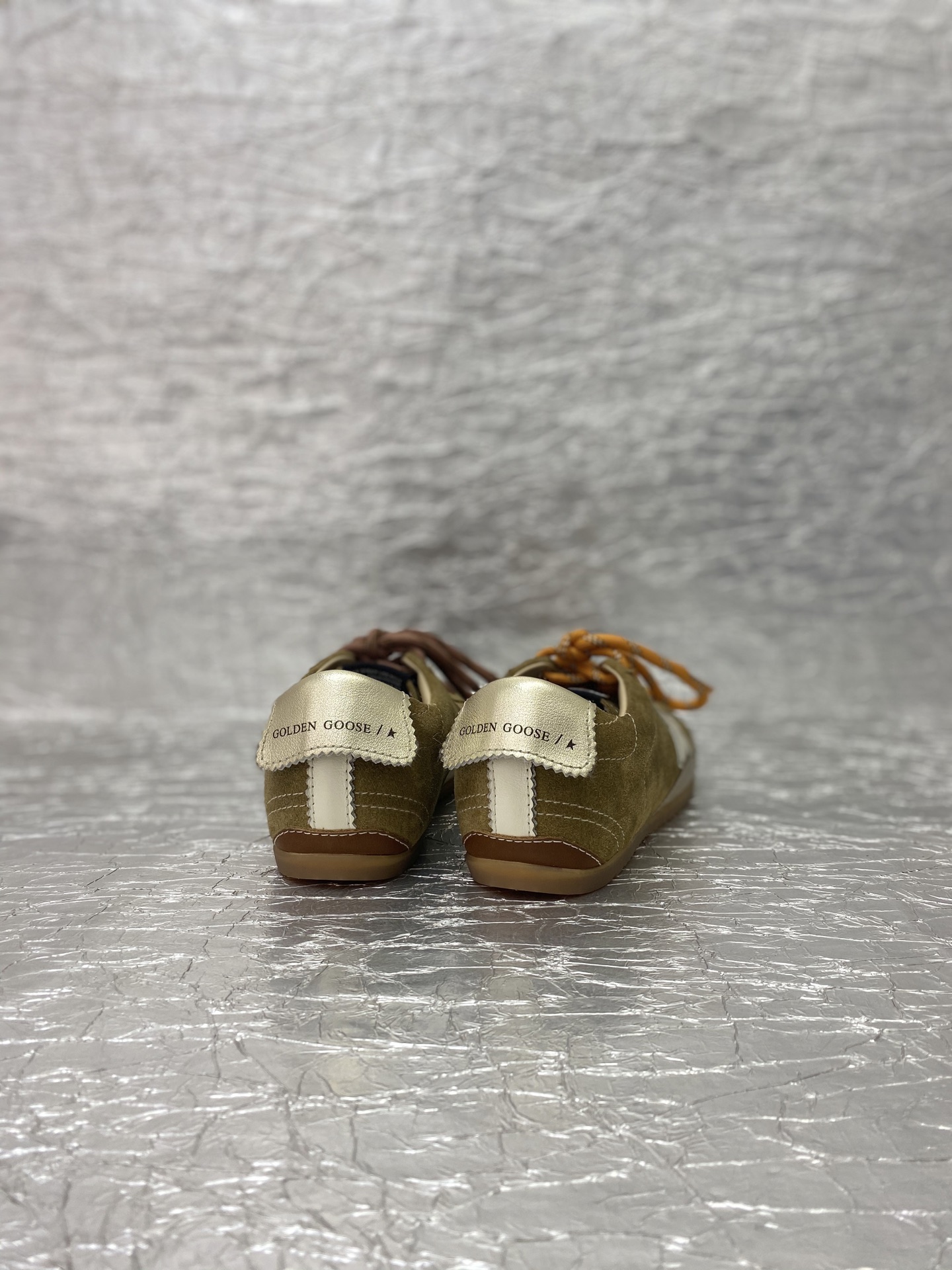 Golden Goose True-Star Tobacco Brown White Platinum