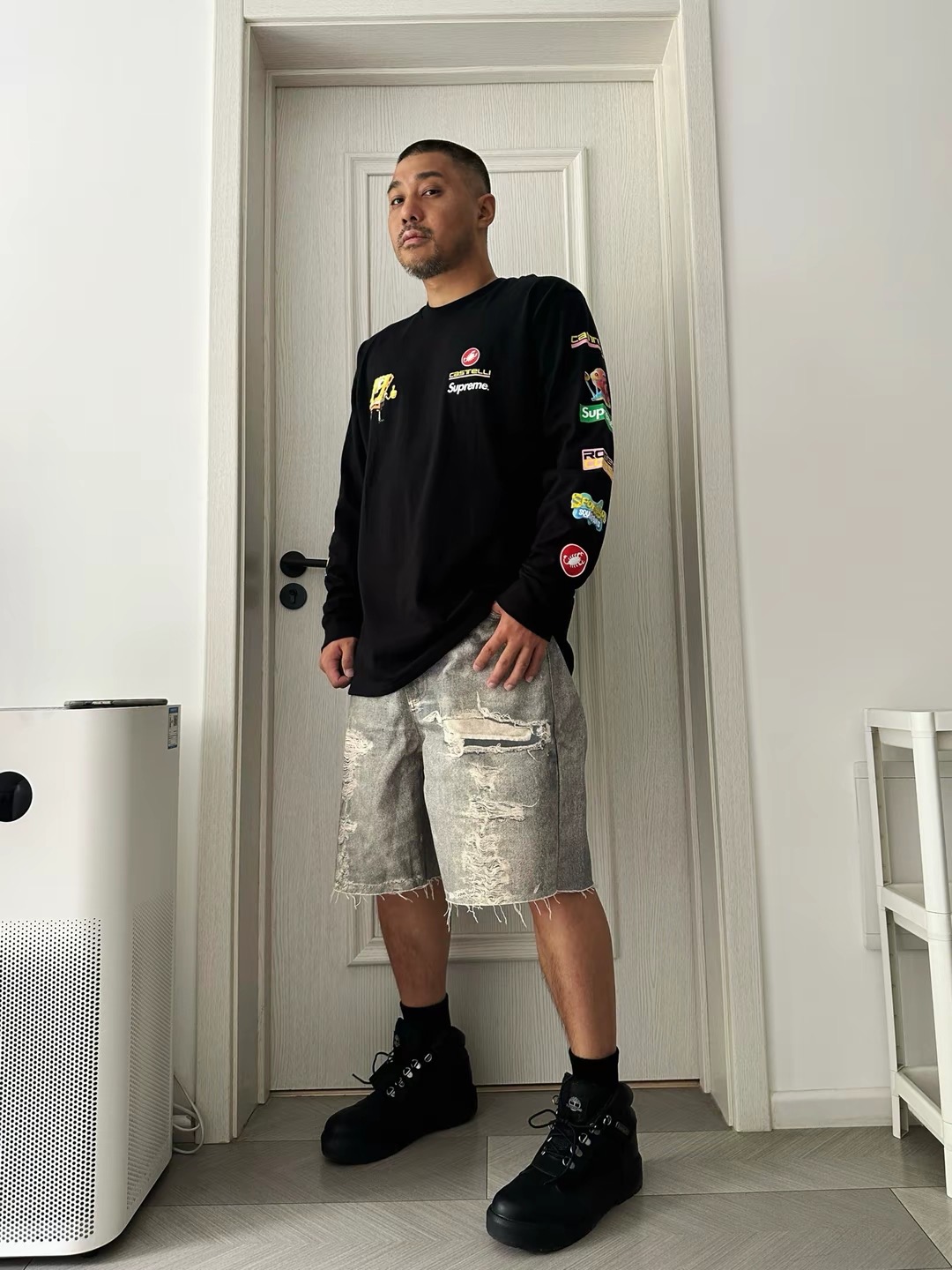 SUPREME SS25 SPONGEBOB CASTELLI RACING L/S TEE