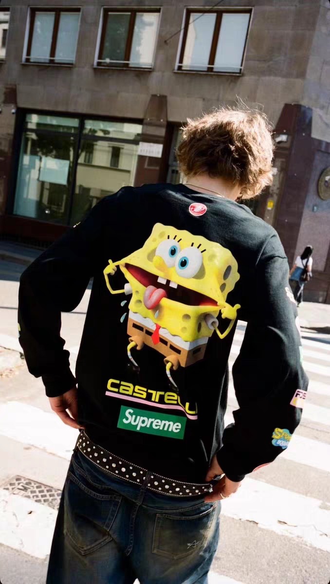 SUPREME SS25 SPONGEBOB CASTELLI RACING L/S TEE