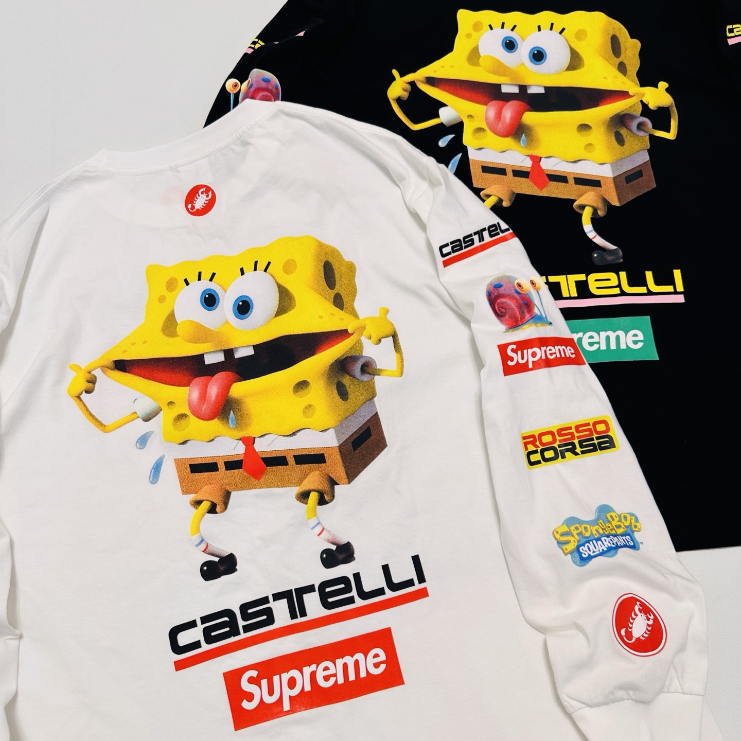 SUPREME SS25 SPONGEBOB CASTELLI RACING L/S TEE