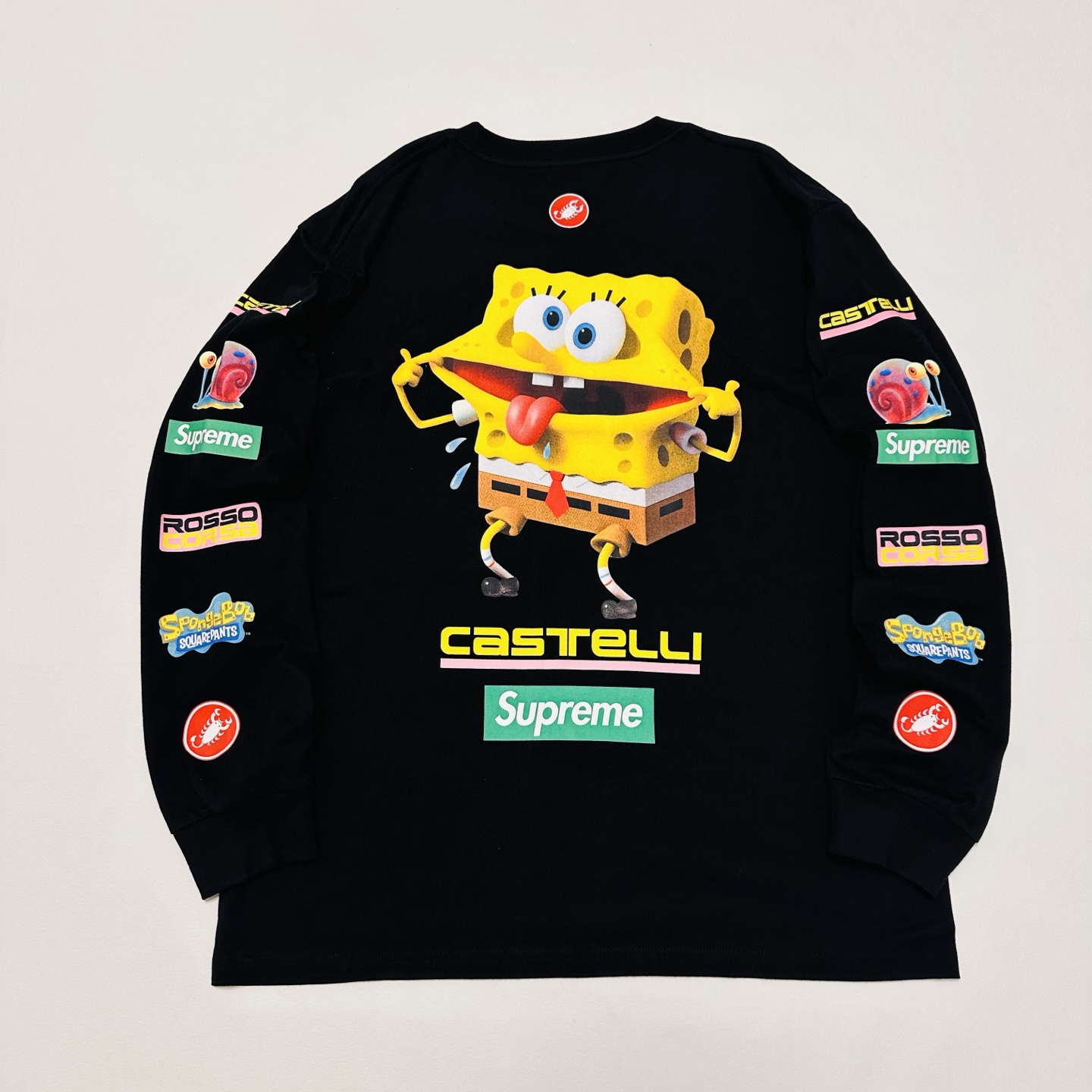 SUPREME SS25 SPONGEBOB CASTELLI RACING L/S TEE