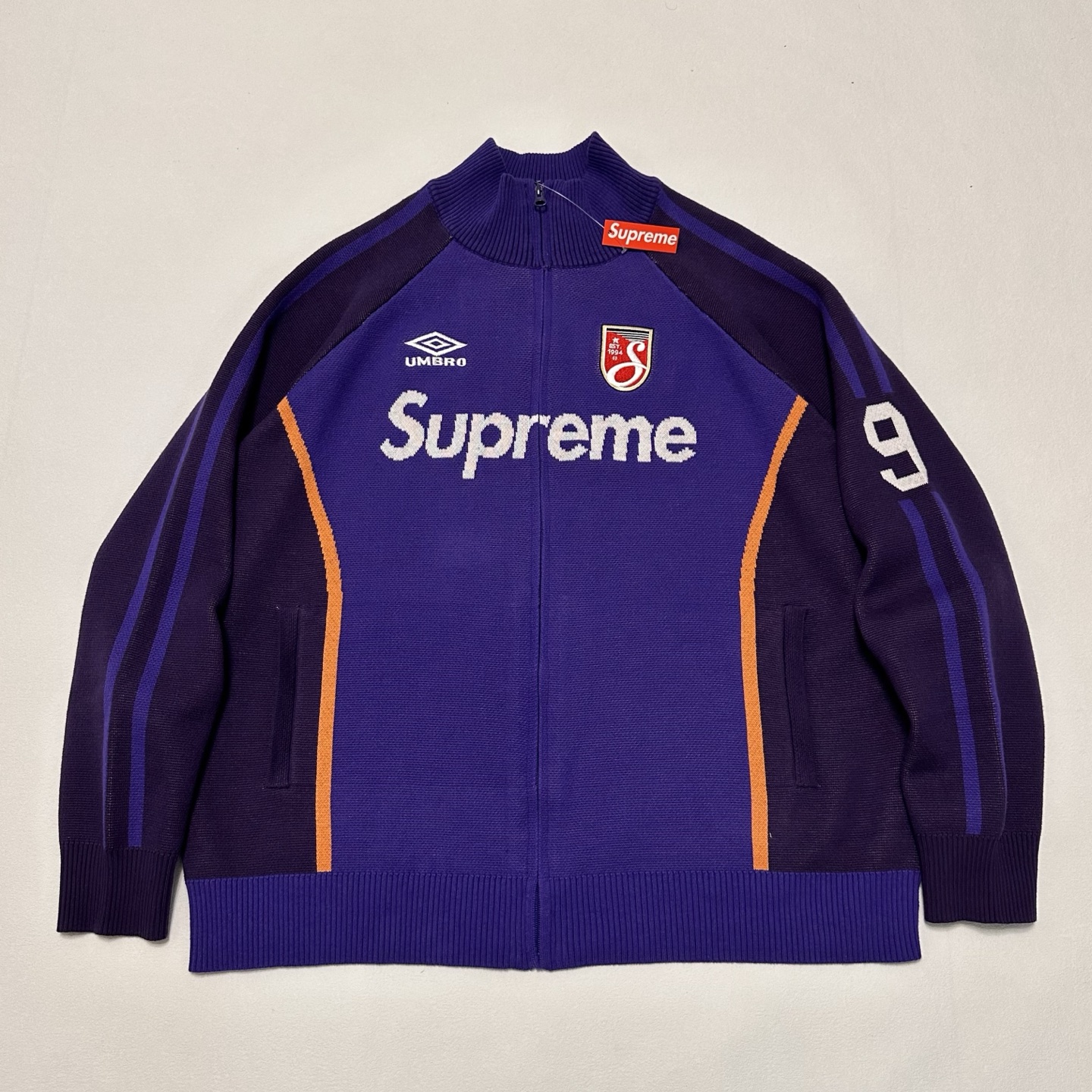 Supreme/Umbro Zip Up Sweater