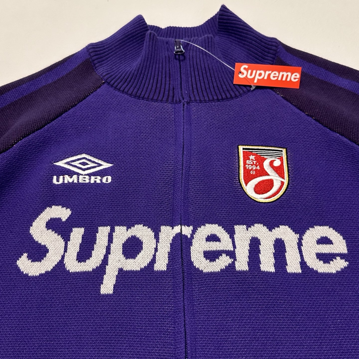 Supreme/Umbro Zip Up Sweater