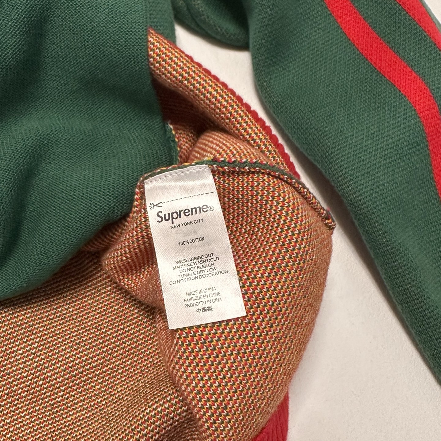 Supreme/Umbro Zip Up Sweater