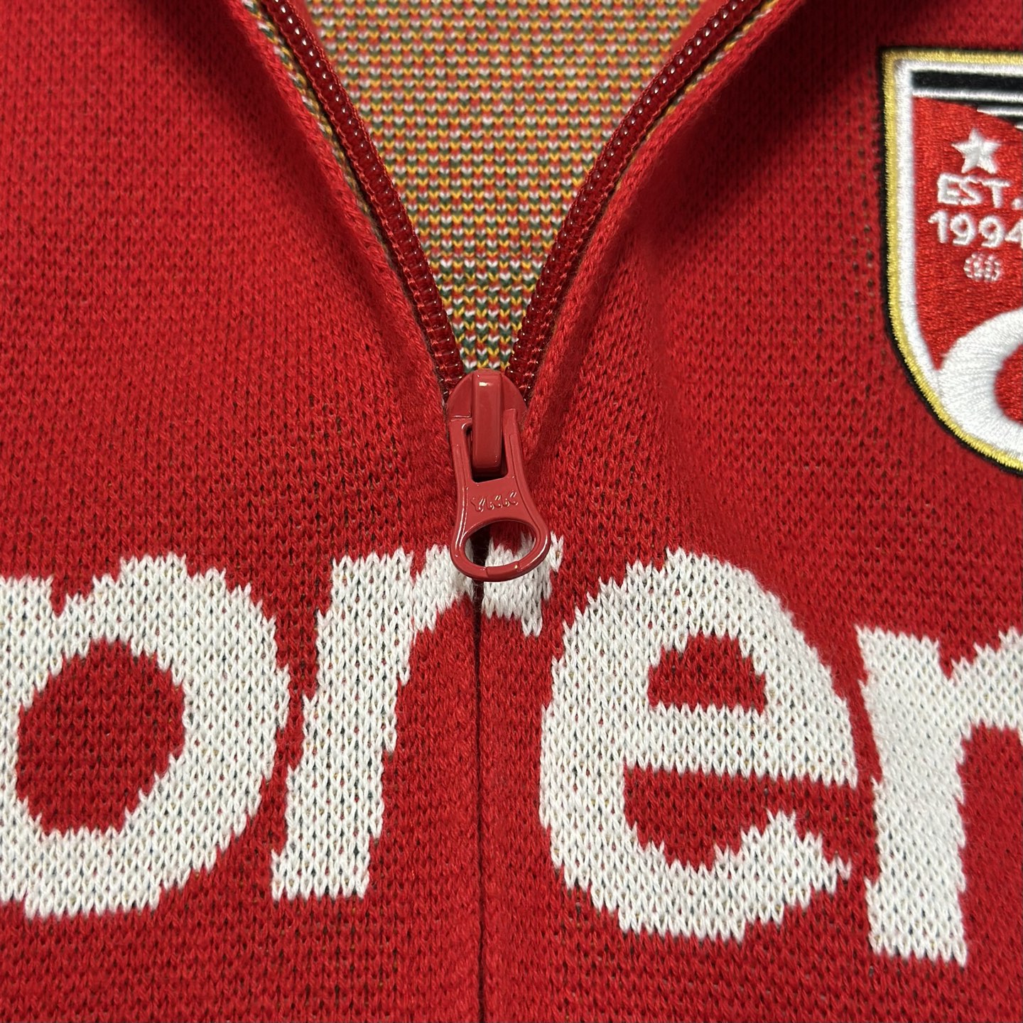 Supreme/Umbro Zip Up Sweater