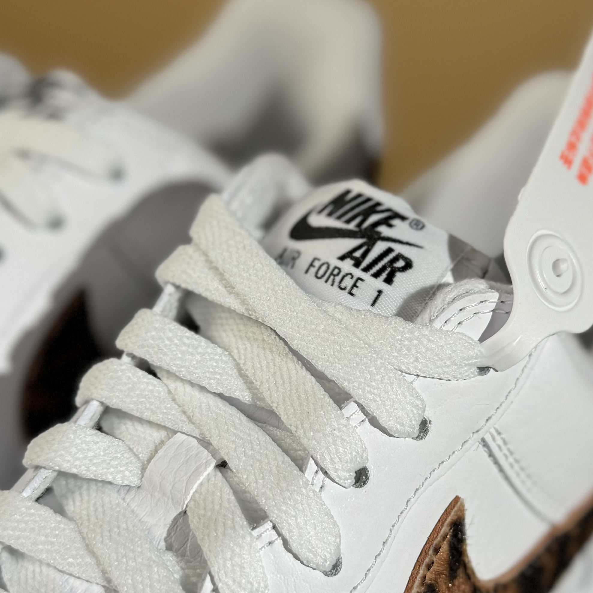 GOODENOUGH × Supreme × Nike Air Force 1 Low "White/Leopard" (25SS Week15)