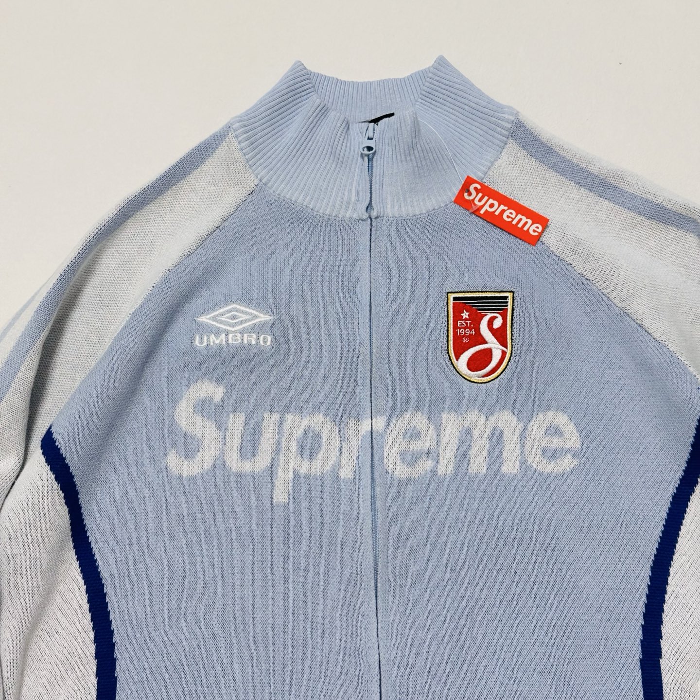 Supreme/Umbro Zip Up Sweater