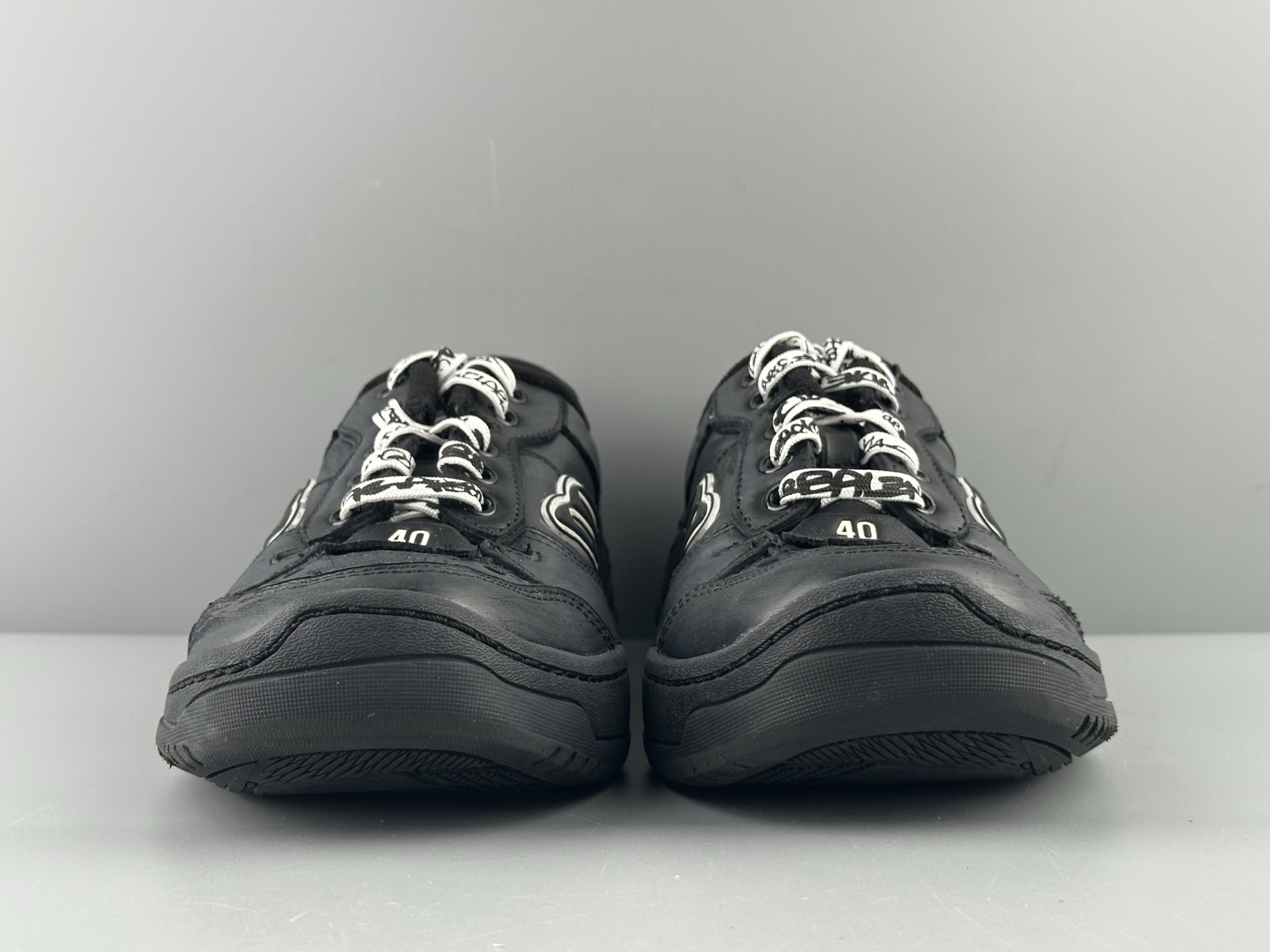 Balenciaga ブラック の メンズ Hamptons Worn-out スニーカー