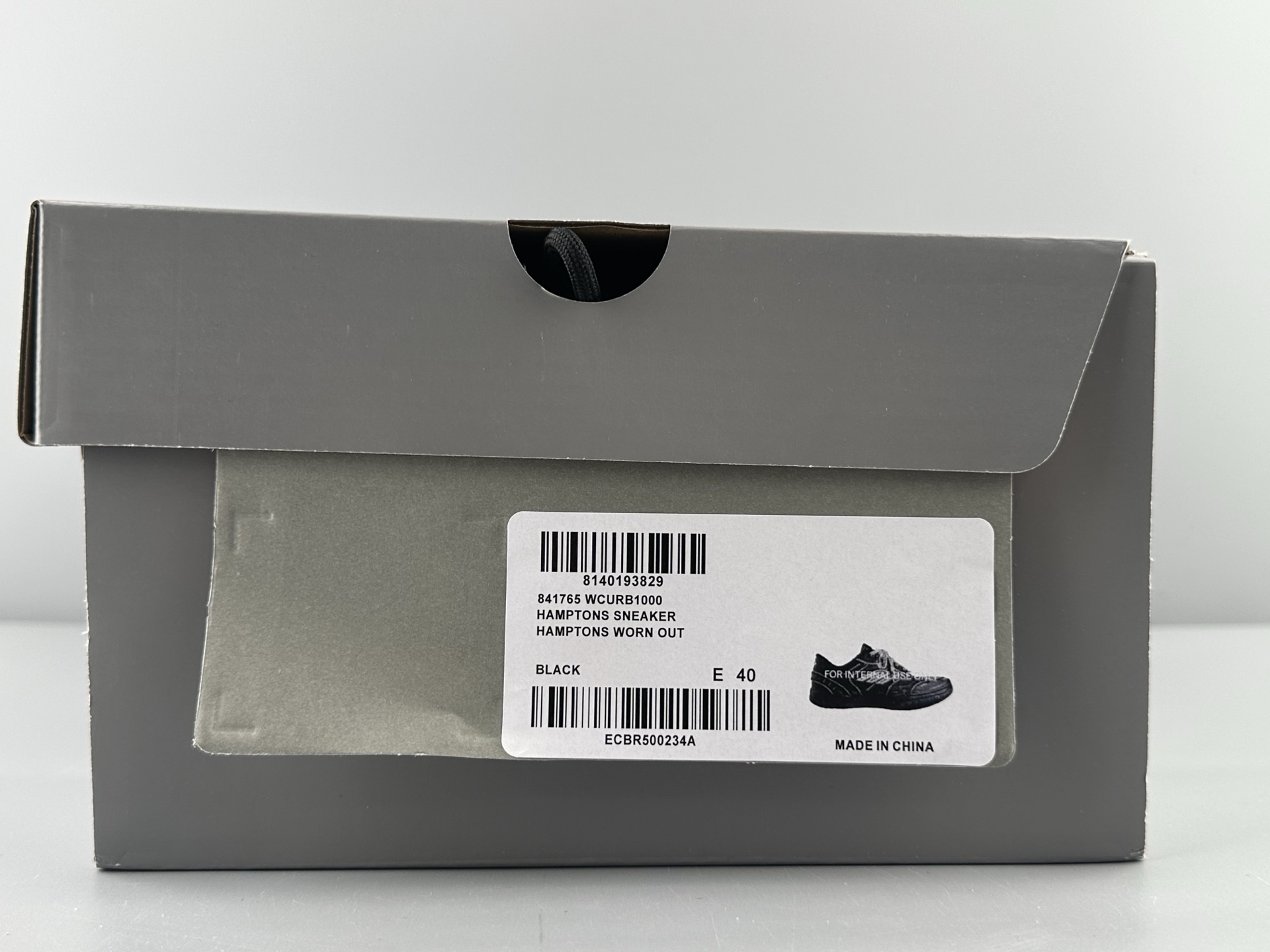 Balenciaga ブラック の メンズ Hamptons Worn-out スニーカー