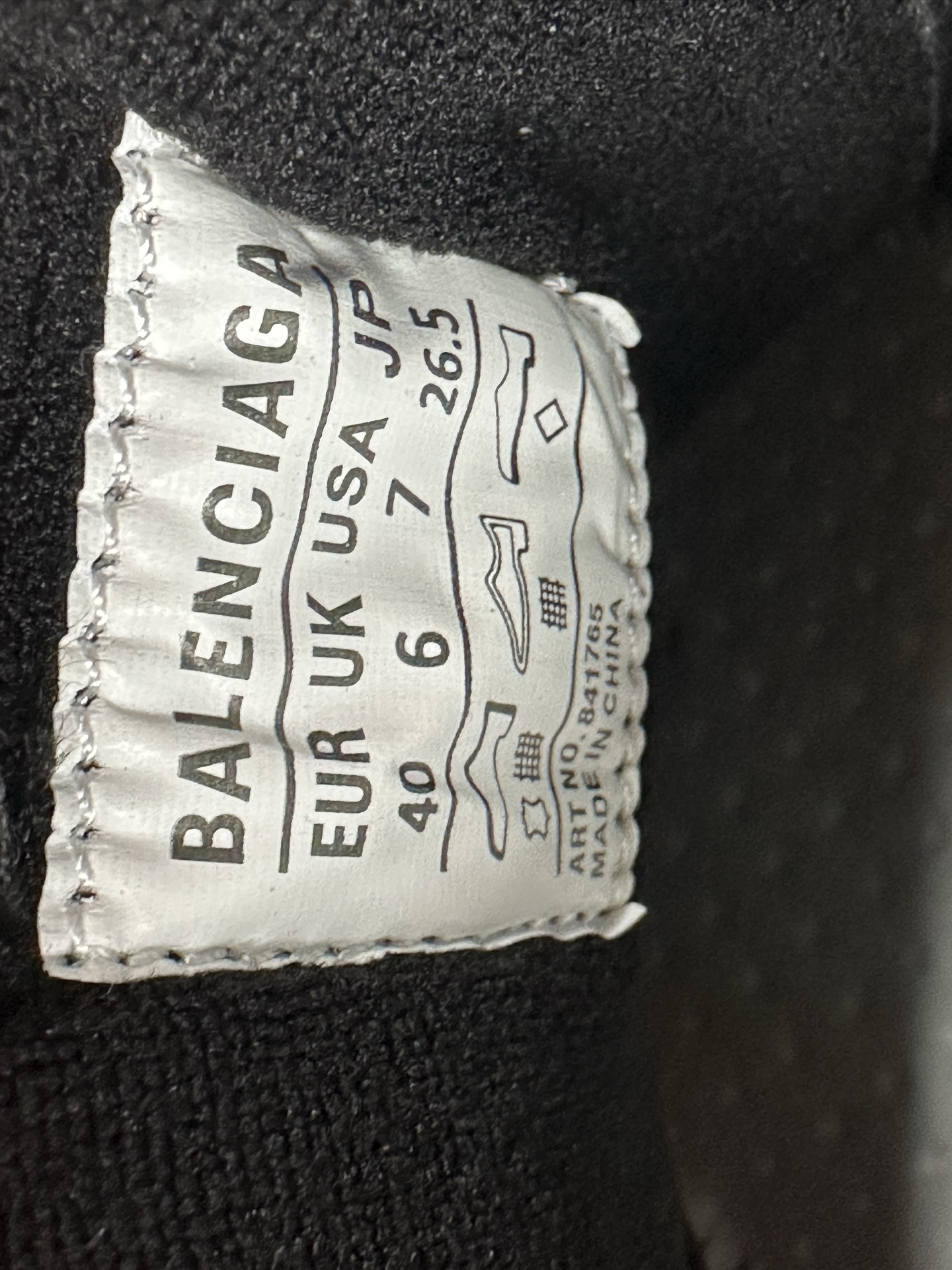 Balenciaga ブラック の メンズ Hamptons Worn-out スニーカー