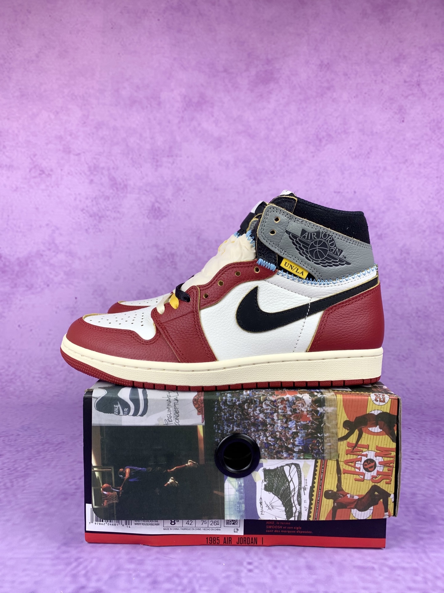 [LJR] UNION × Nike Air Jordan 1 Retro High OG "Chicago/Shadow"