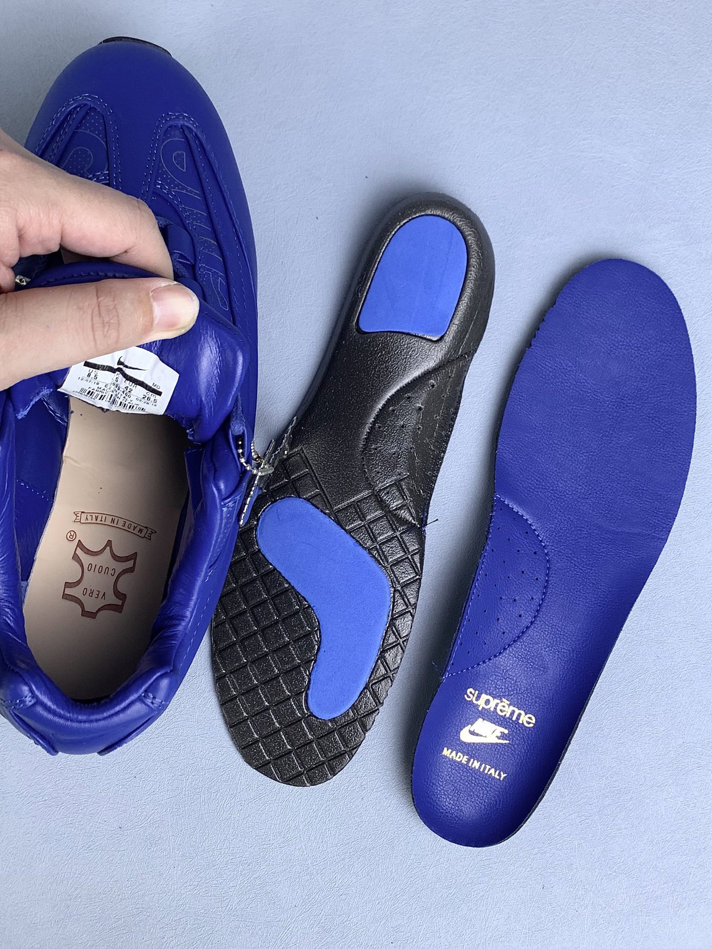 Supreme × Nike Air Max 95 Lux "Blue"