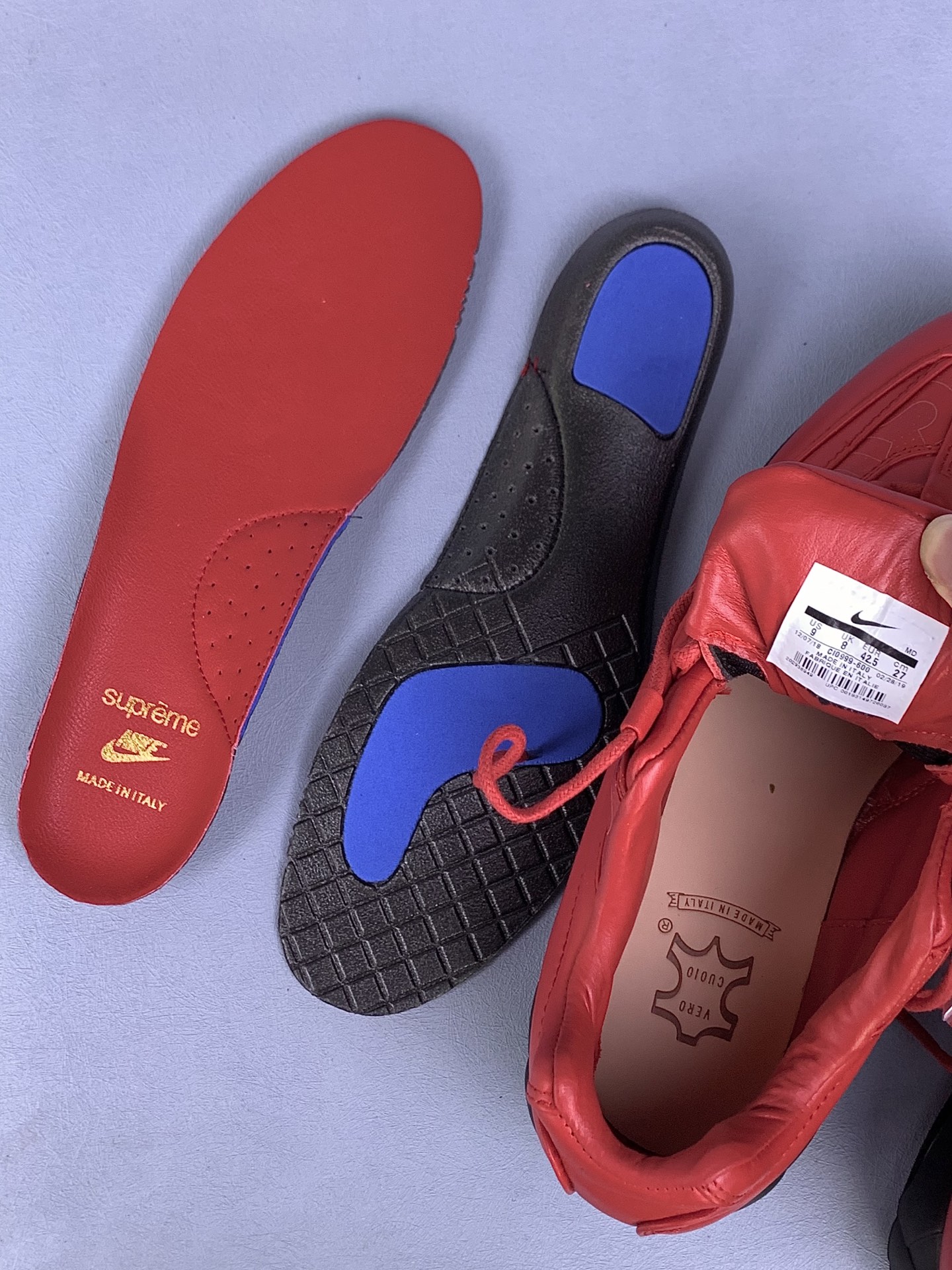 Supreme × Nike Air Max 95 Lux "Red"