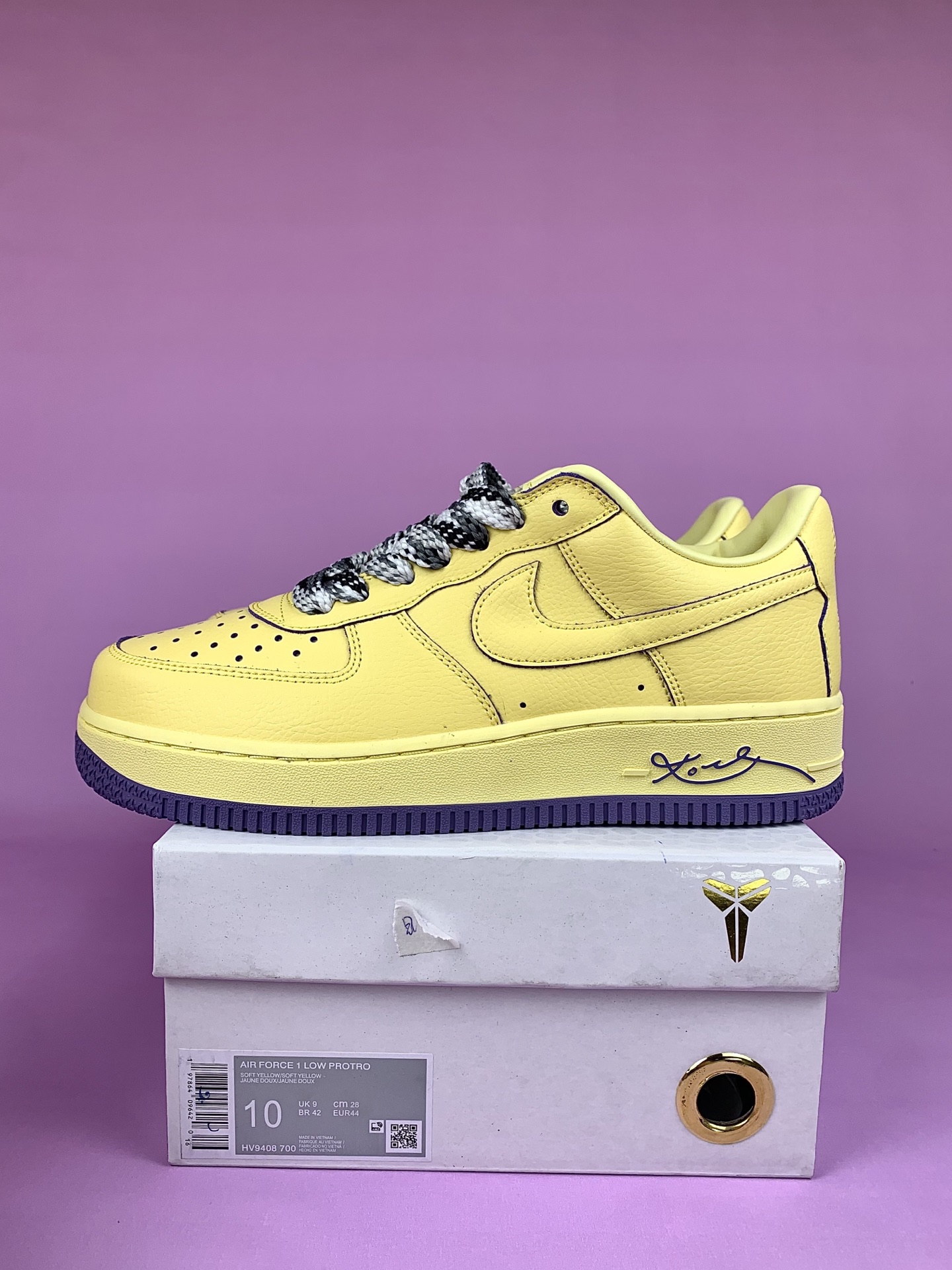 Kobe Bryant × Nike Air Force 1 Low Protro "Mamba Mentality"