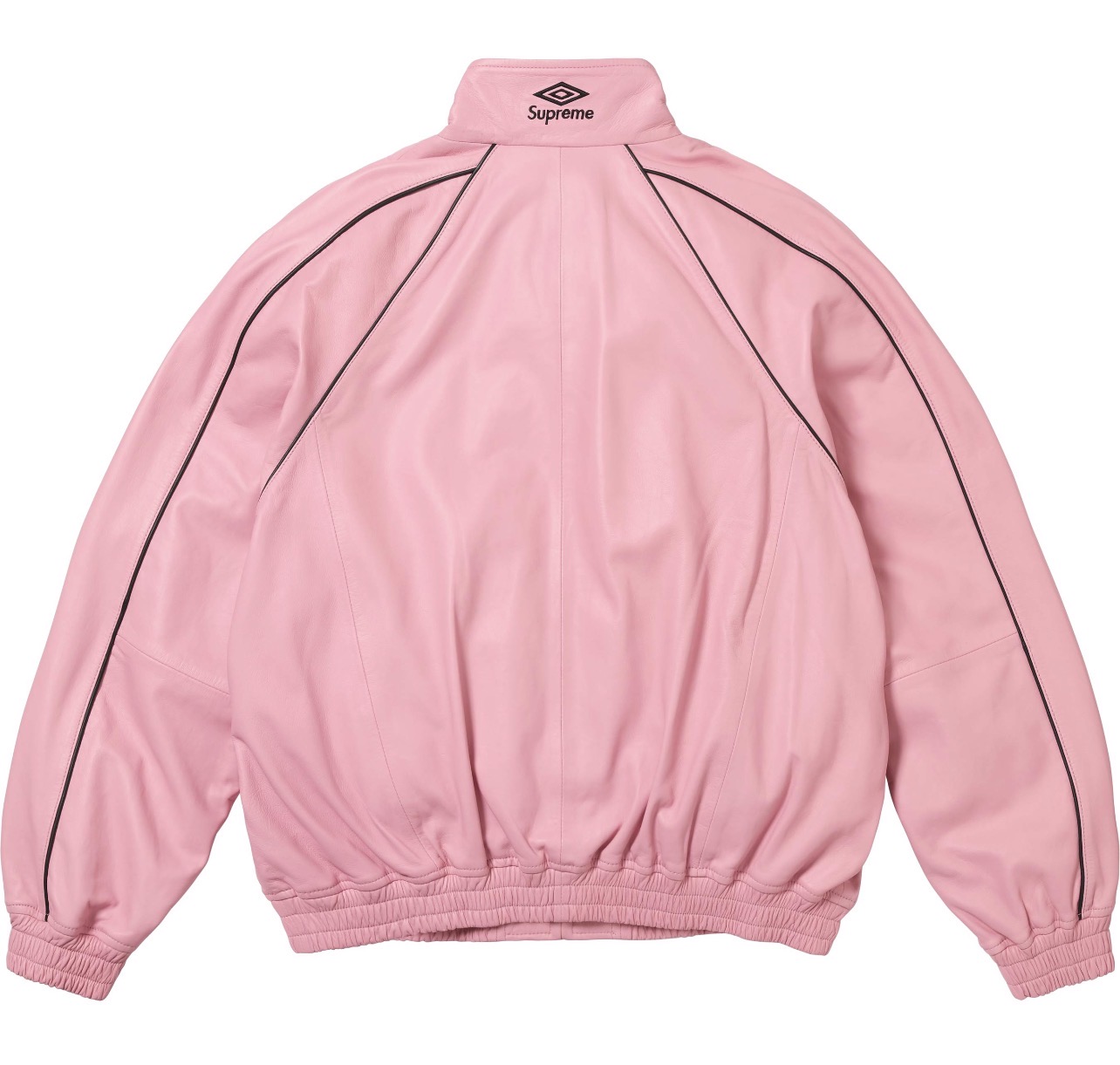 Supreme Umbro FW25 Week4 Leather Track Jacket 
