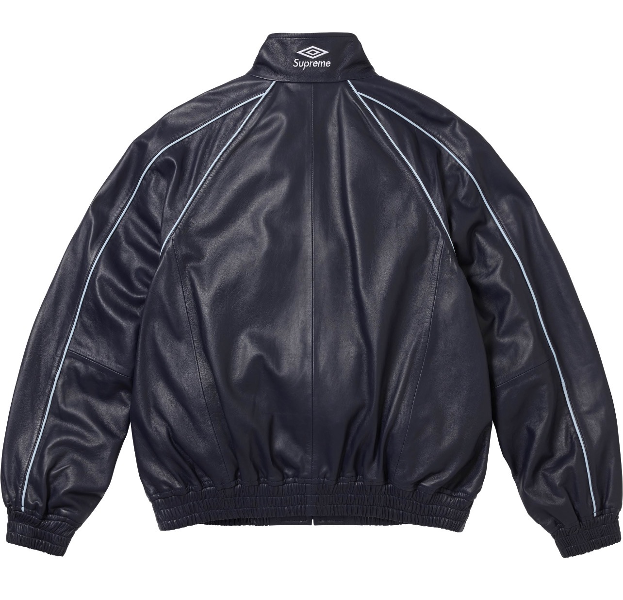 Supreme Umbro FW25 Week4 Leather Track Jacket 