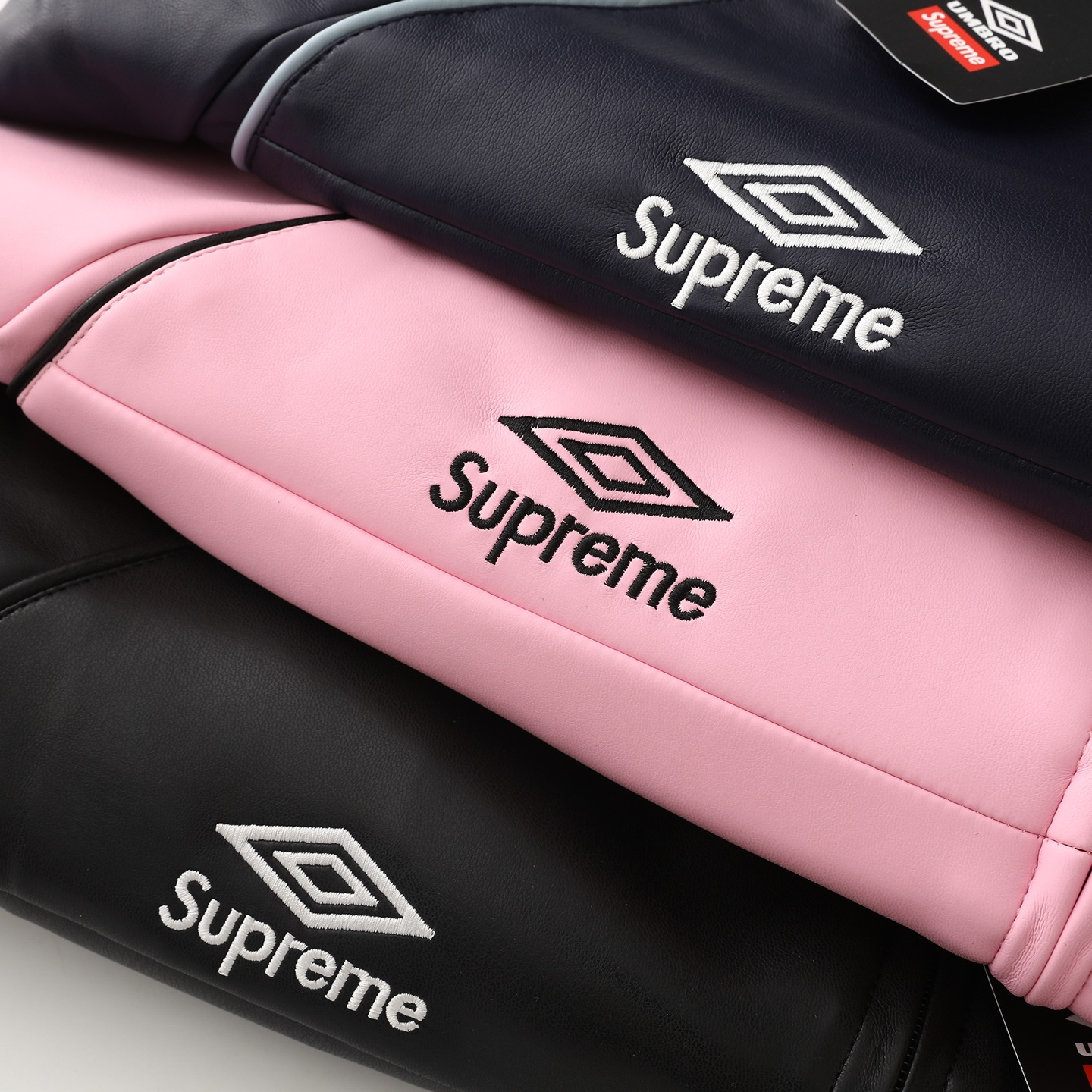 Supreme Umbro FW25 Week4 Leather Track Jacket 