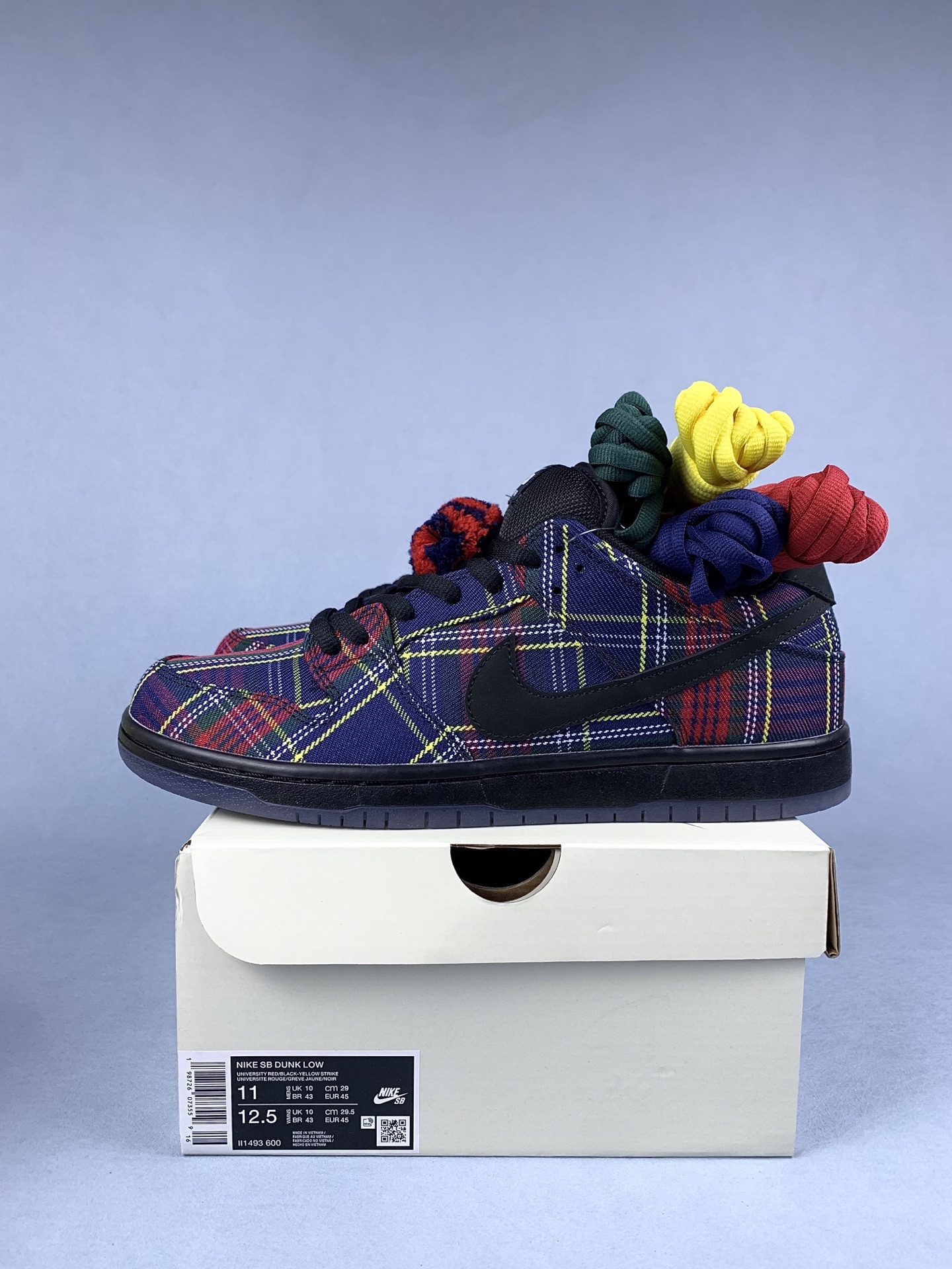 Nardwuar × Nike SB Dunk Low Pro QS "Tartan"