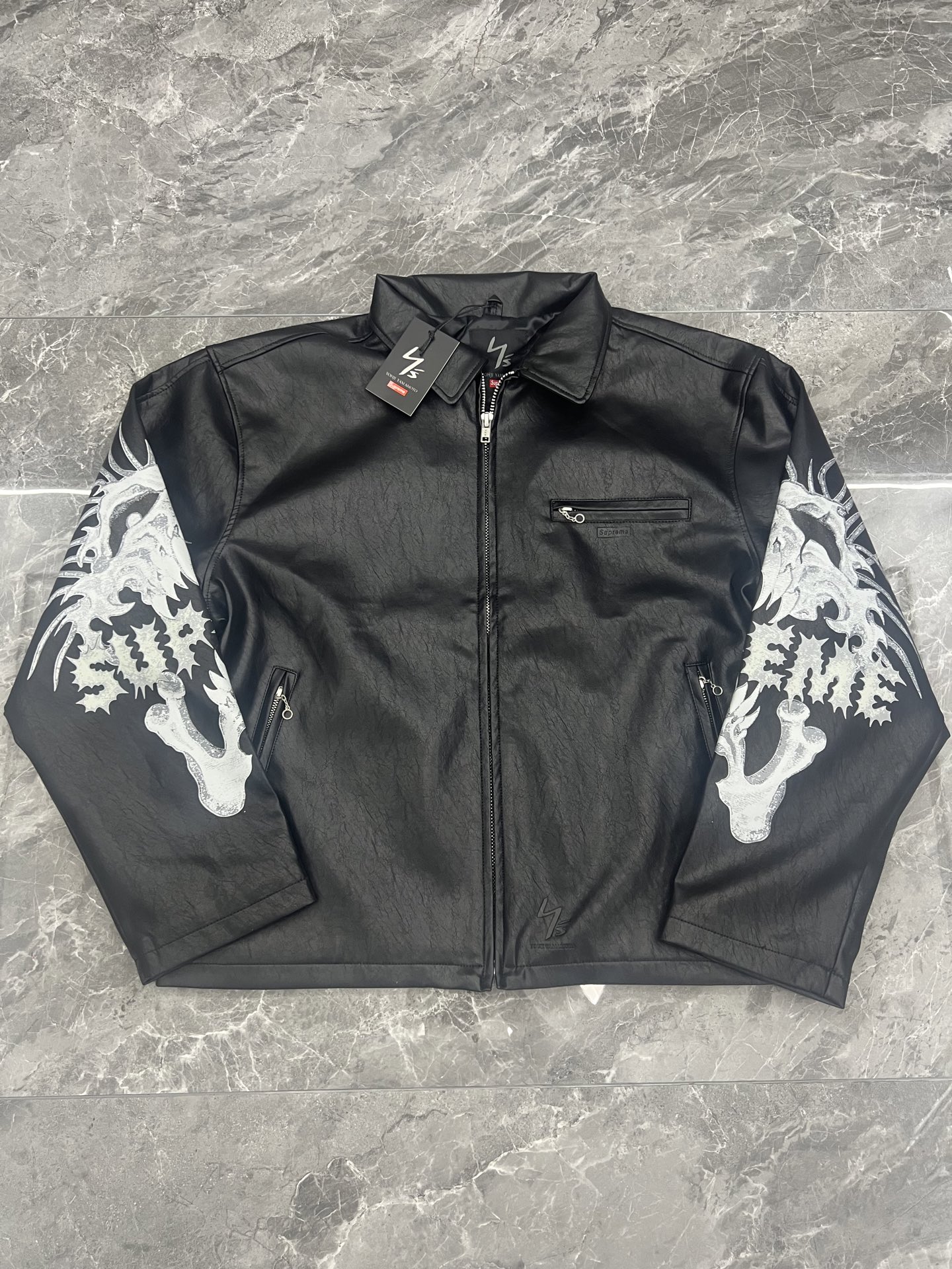 Supreme x Y’s by Yohji Yamamoto FW25 WEEK3 Leather Jacket