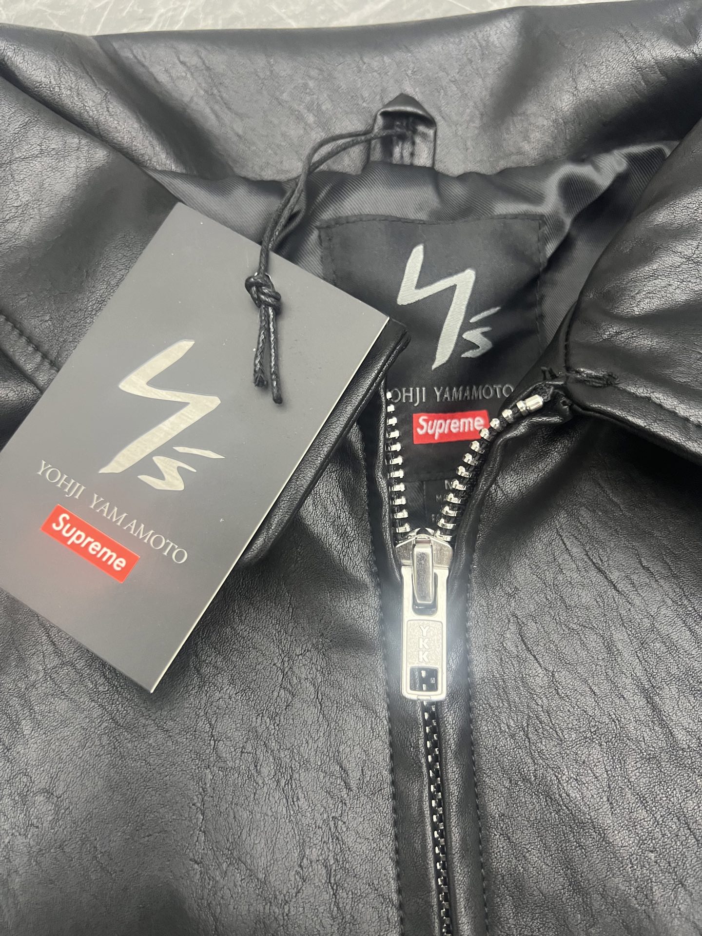 Supreme x Y’s by Yohji Yamamoto FW25 WEEK3 Leather Jacket