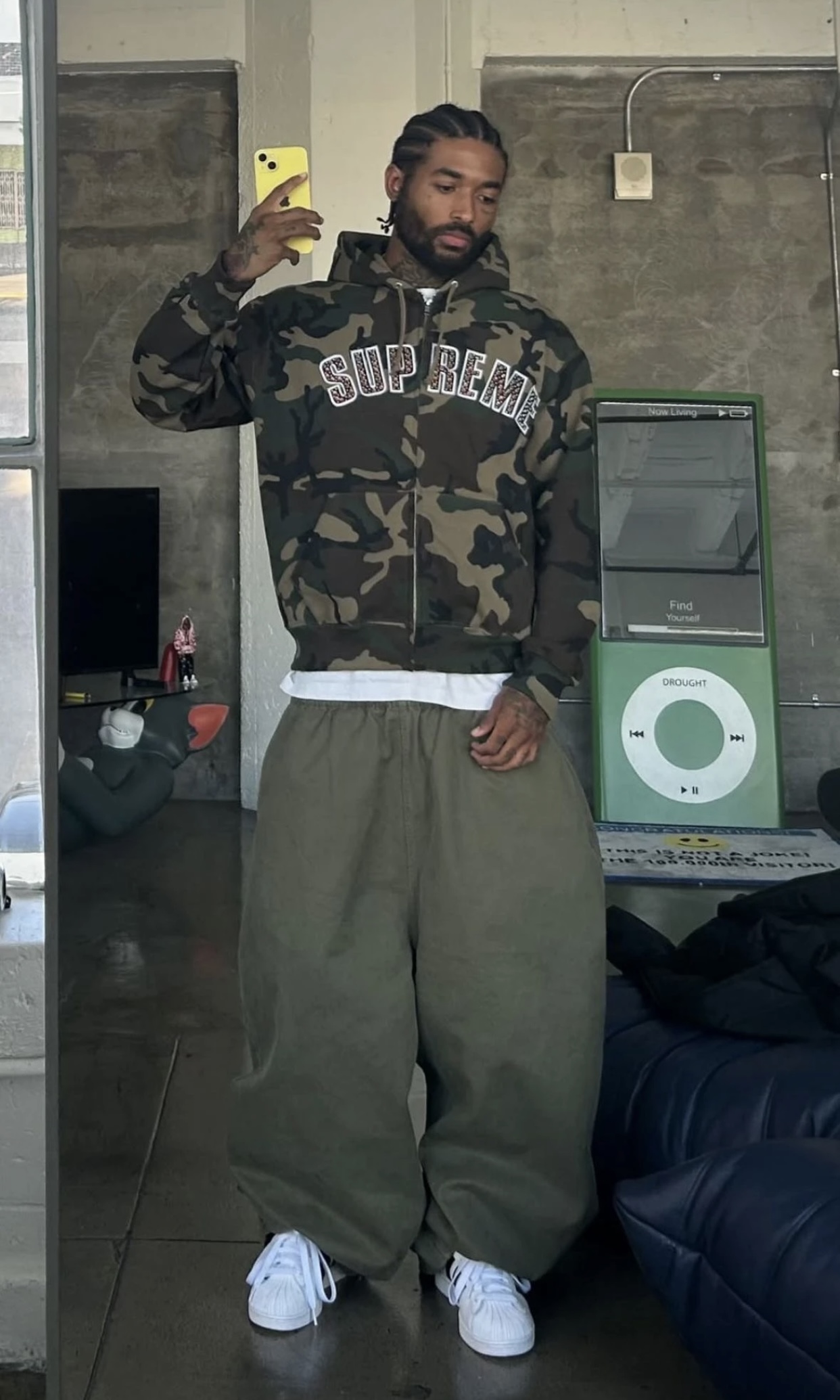 SUPREME x B.B.SIMON SS25 ZIP UP HOODED