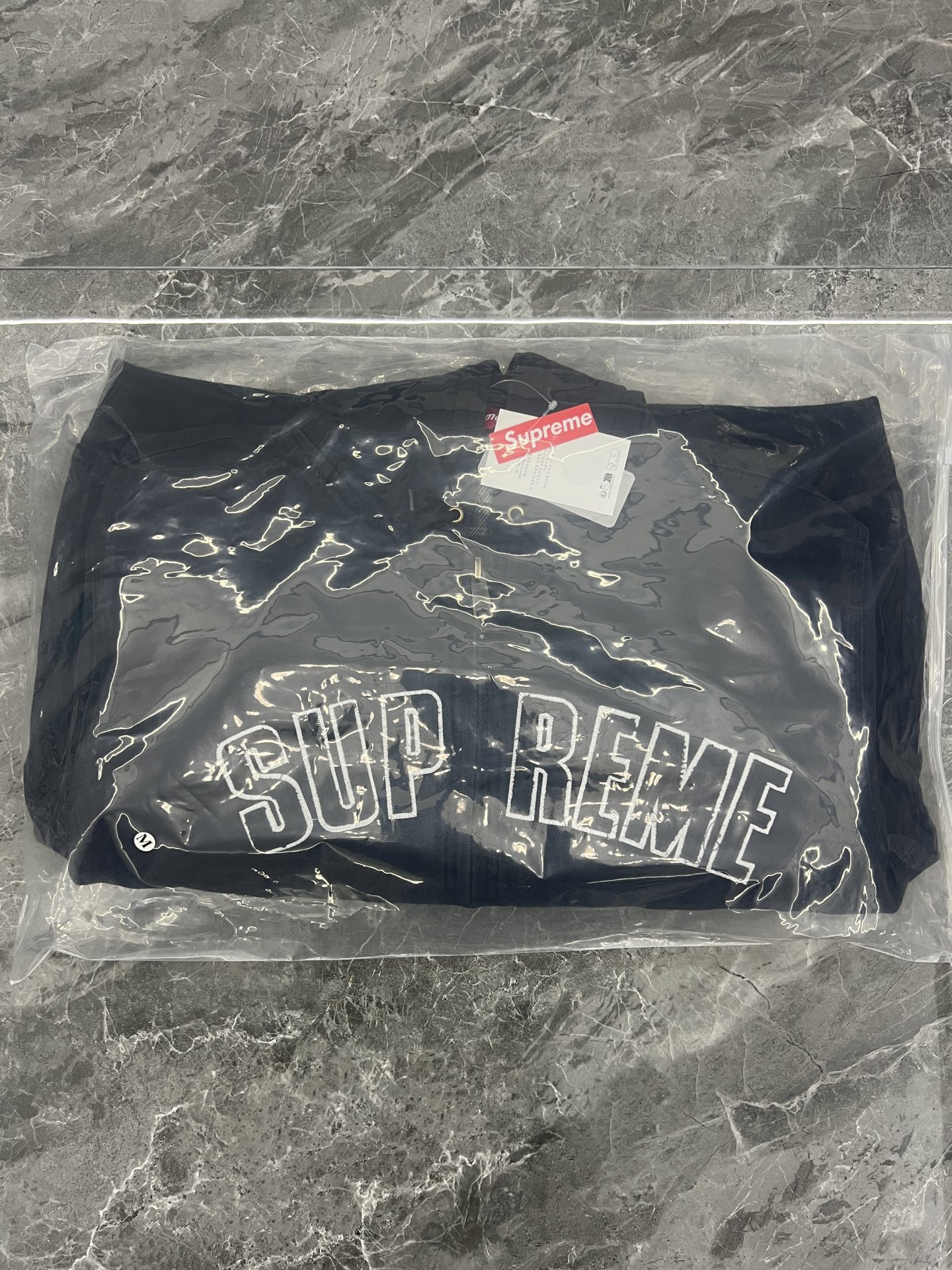 Supreme FW25 WEEK1 Reflective Arc Hooded Work Jacket