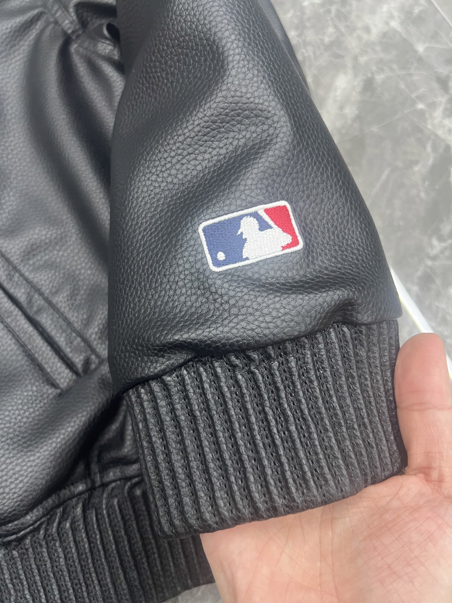 Supreme x Chicago White Sox FW25 Leather Varsity Jacket