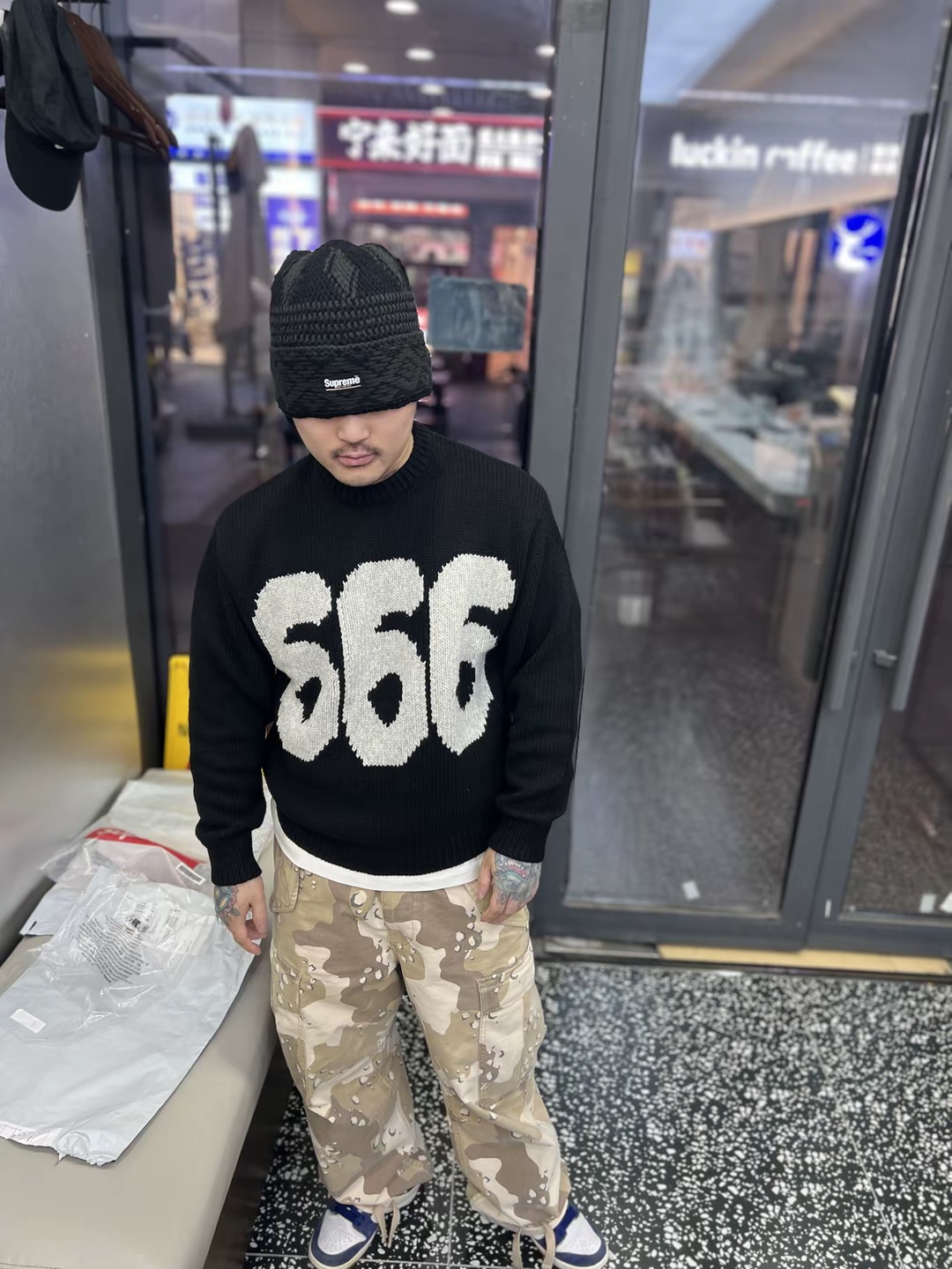 SUPREME X Y'S BY YOHJI YAMAMOTO SWEATER