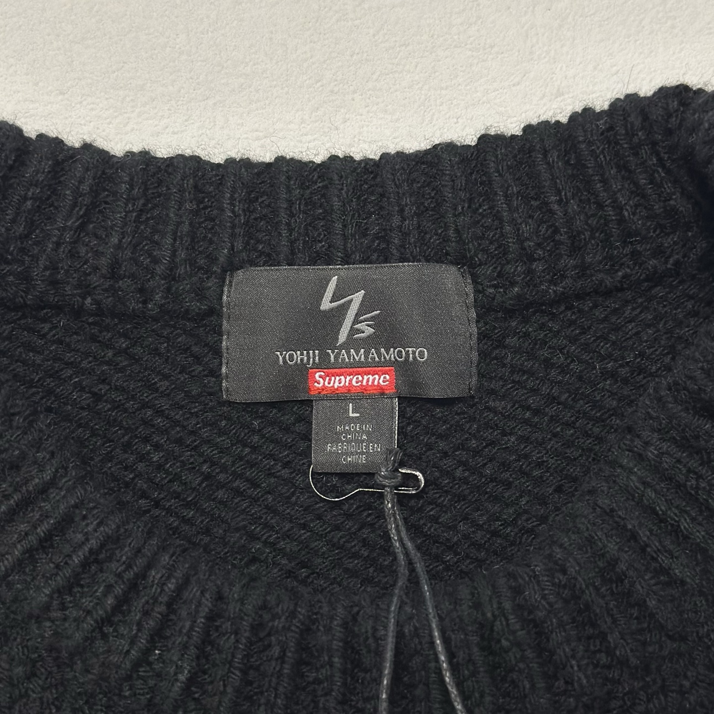 SUPREME X Y'S BY YOHJI YAMAMOTO SWEATER