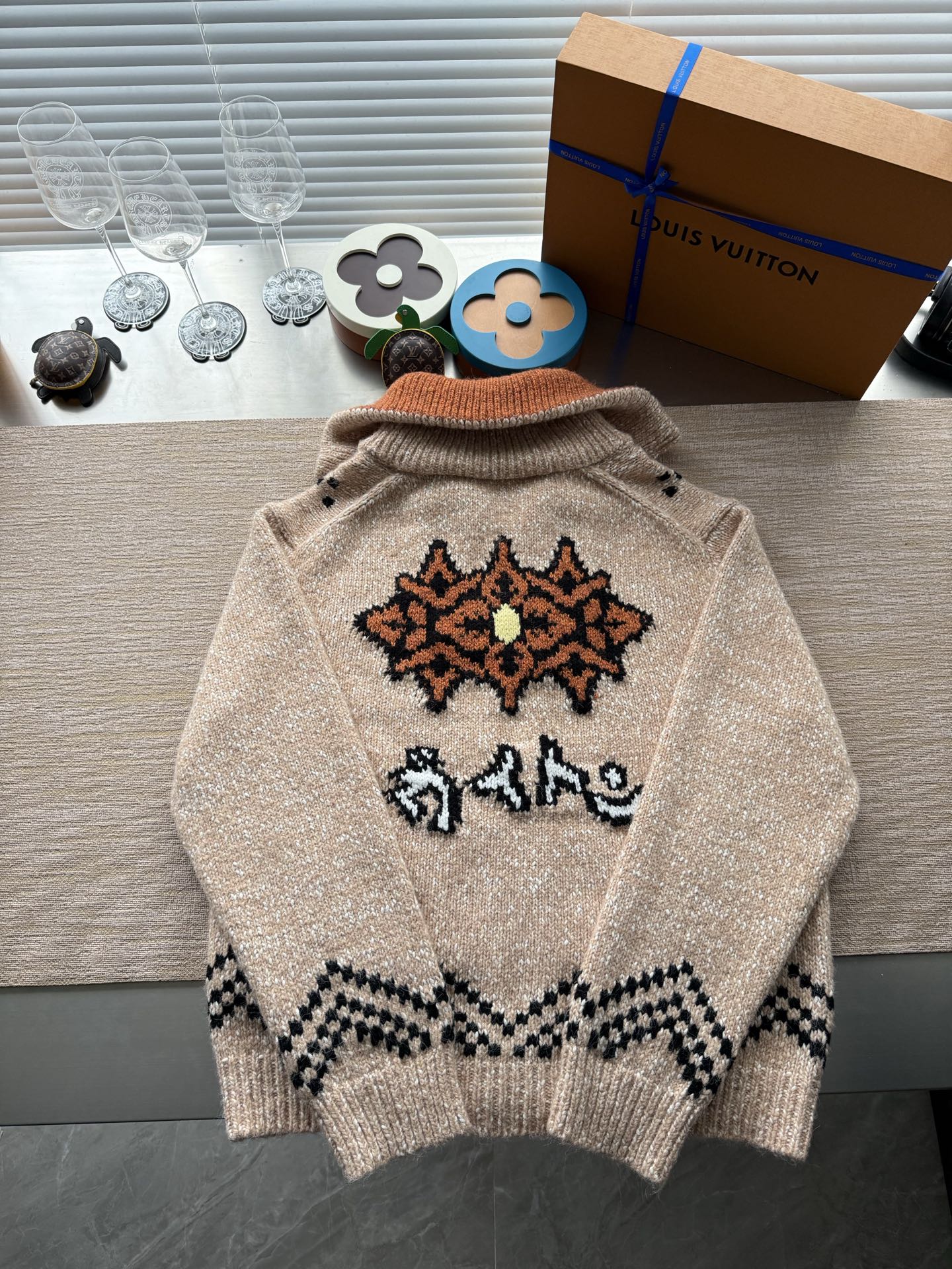 1AIM56 ジップニットブルゾン