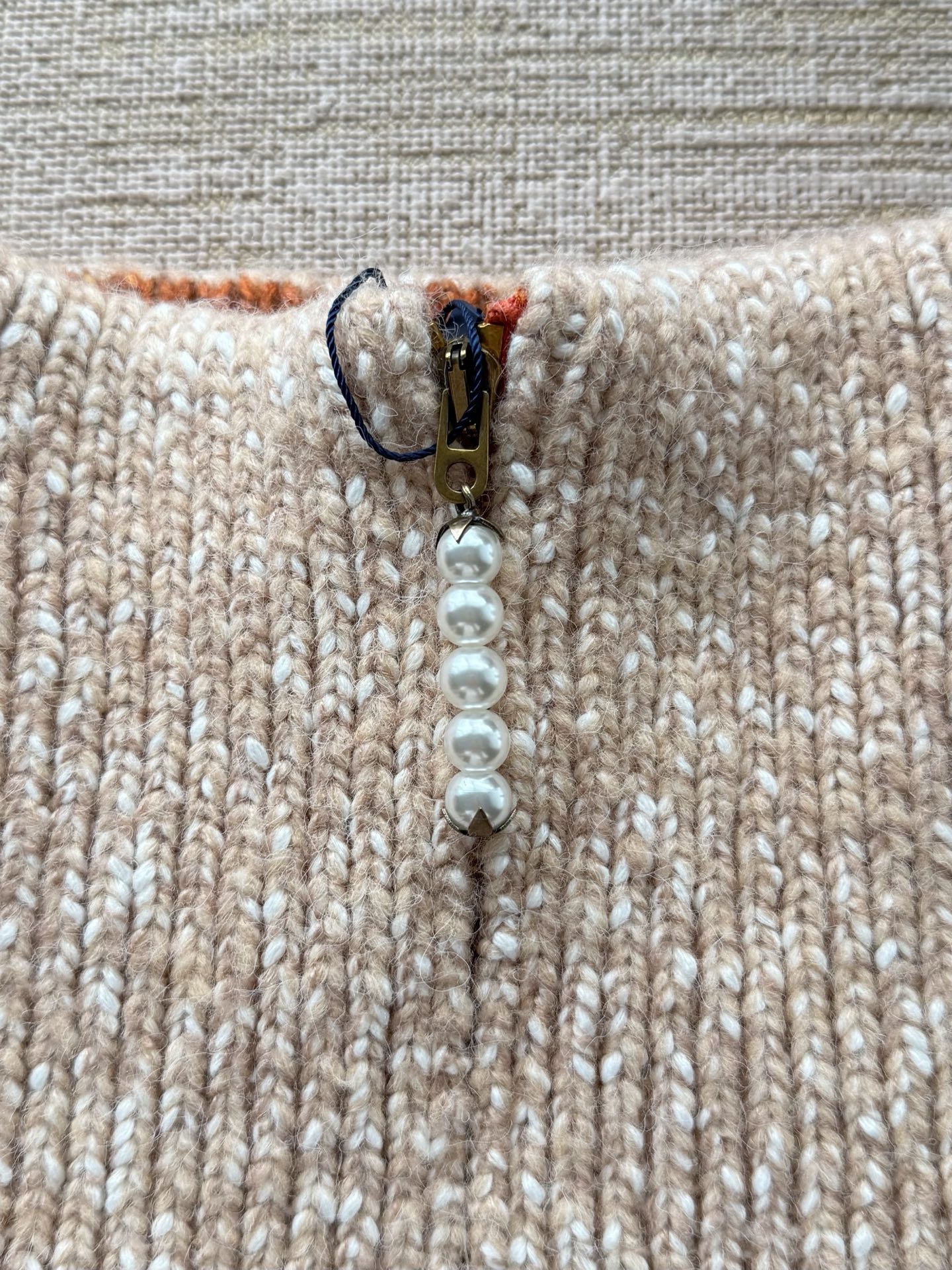 1AIM56 ジップニットブルゾン