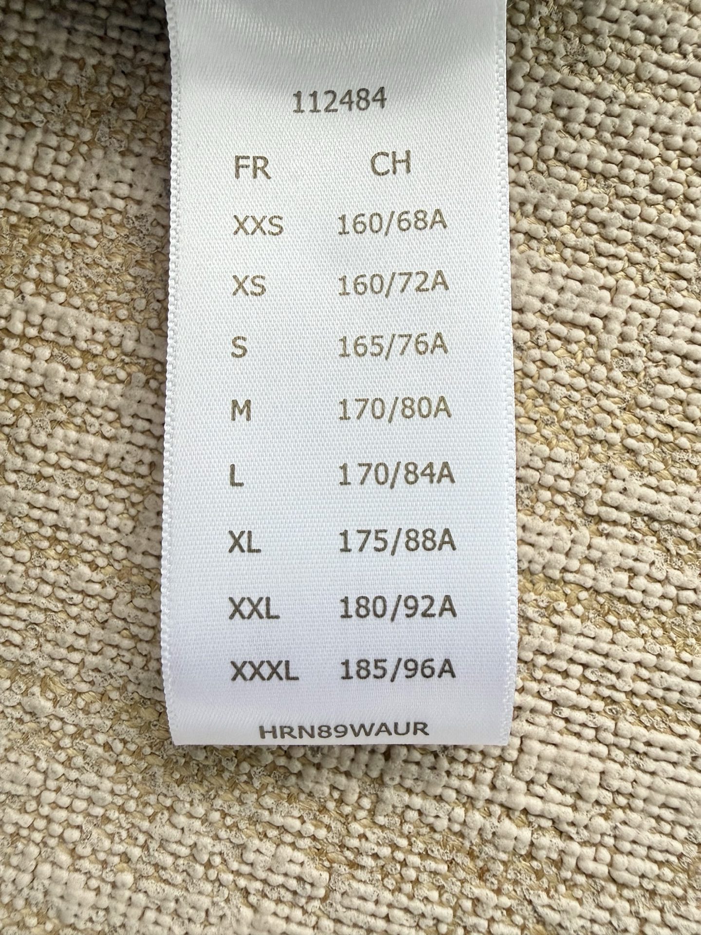 1AIWEP グラフィック インターシャ ジップコットンパーカ