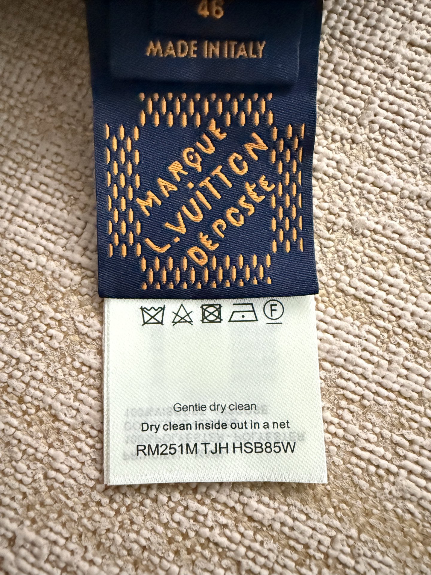 1AHBIA モノグラム 中綿ウィンドブレーカー