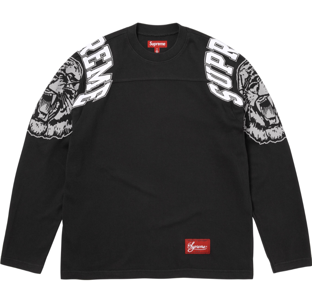 SUPREME FW25 MASCOT L/S FOOTBALL TOP