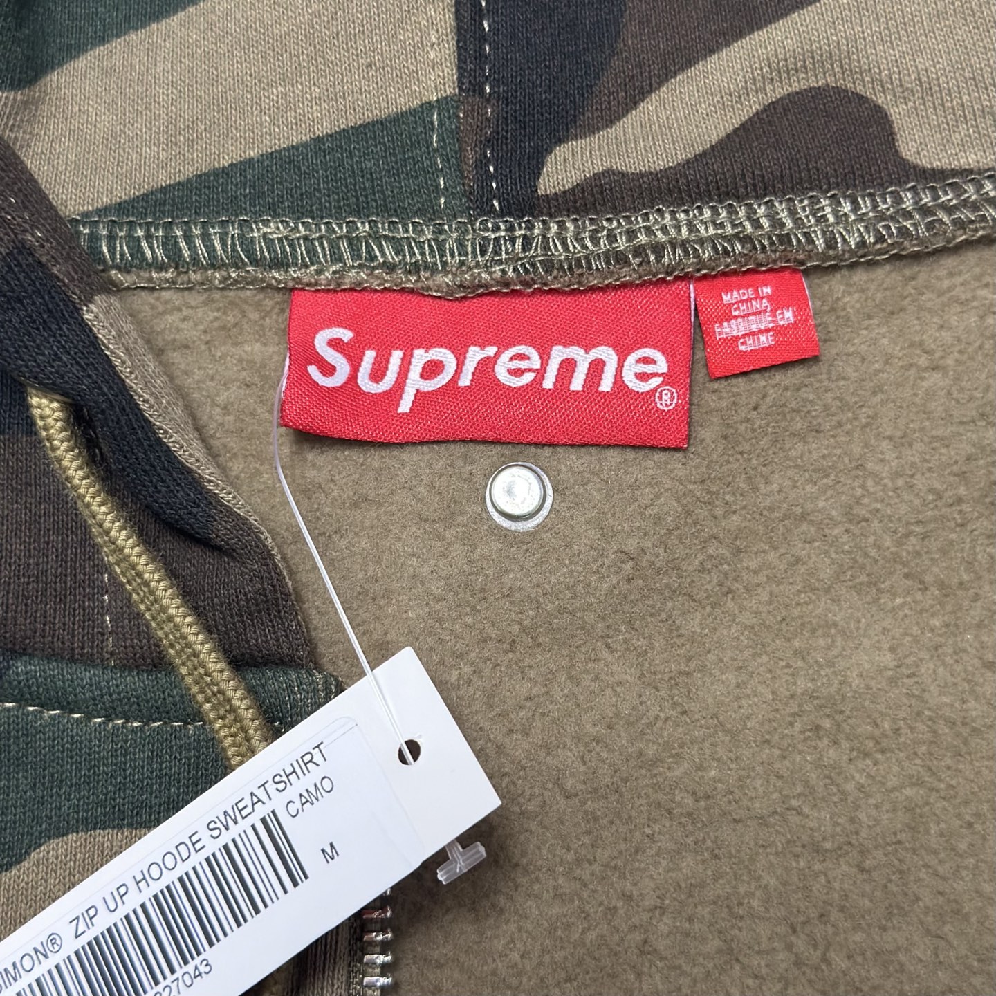 SUPREME x B.B.SIMON SS25 ZIP UP HOODED