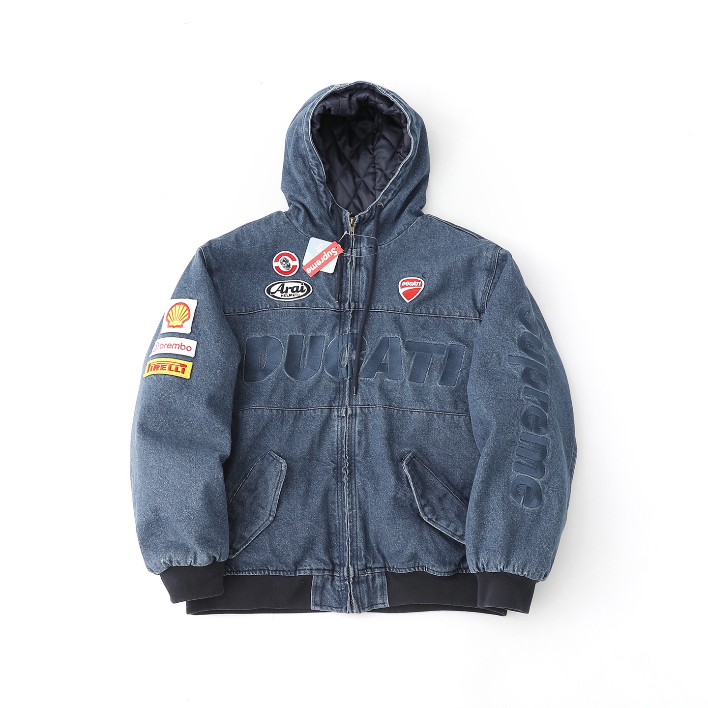 SUPREME x DUCATI SS24 WEEK16 HOODED RACING JACKET