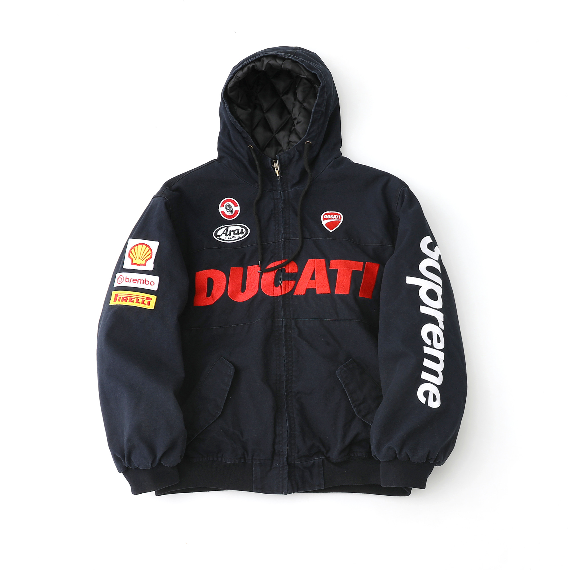 SUPREME x DUCATI SS24 WEEK16 HOODED RACING JACKET