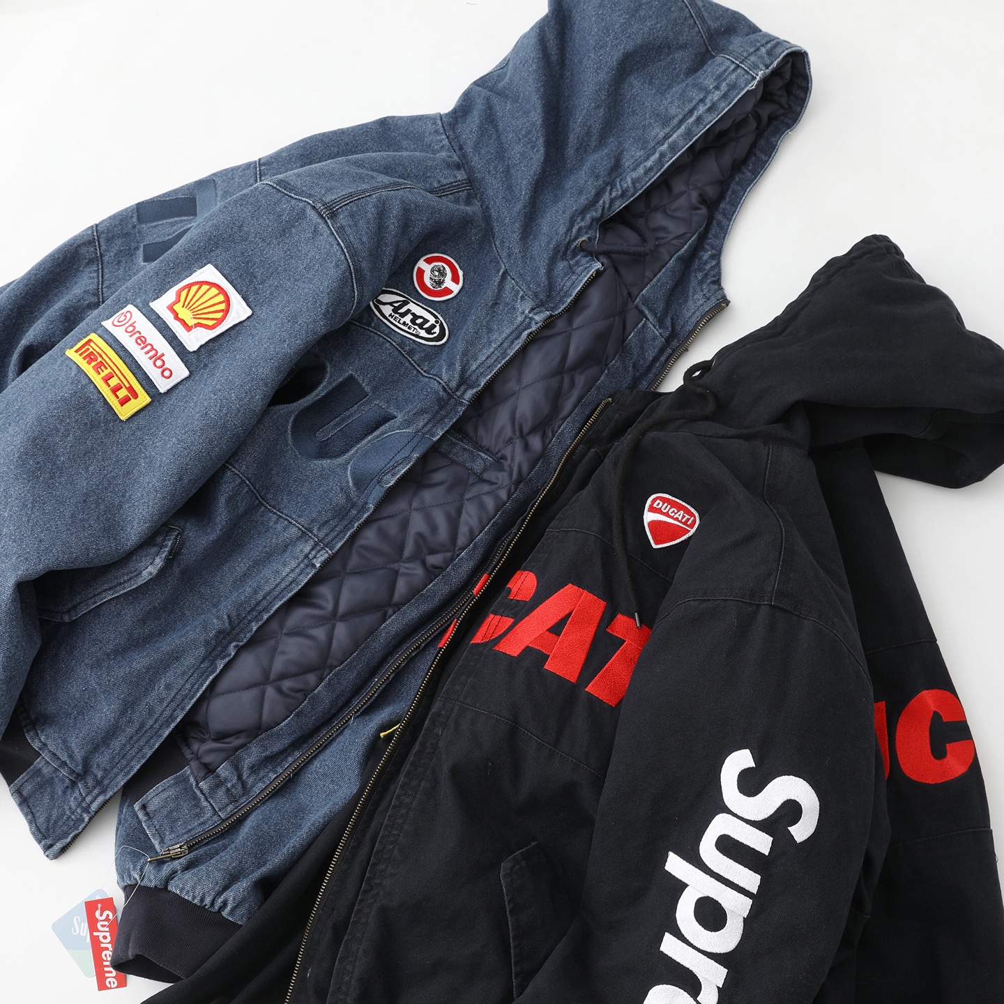 SUPREME x DUCATI SS24 WEEK16 HOODED RACING JACKET