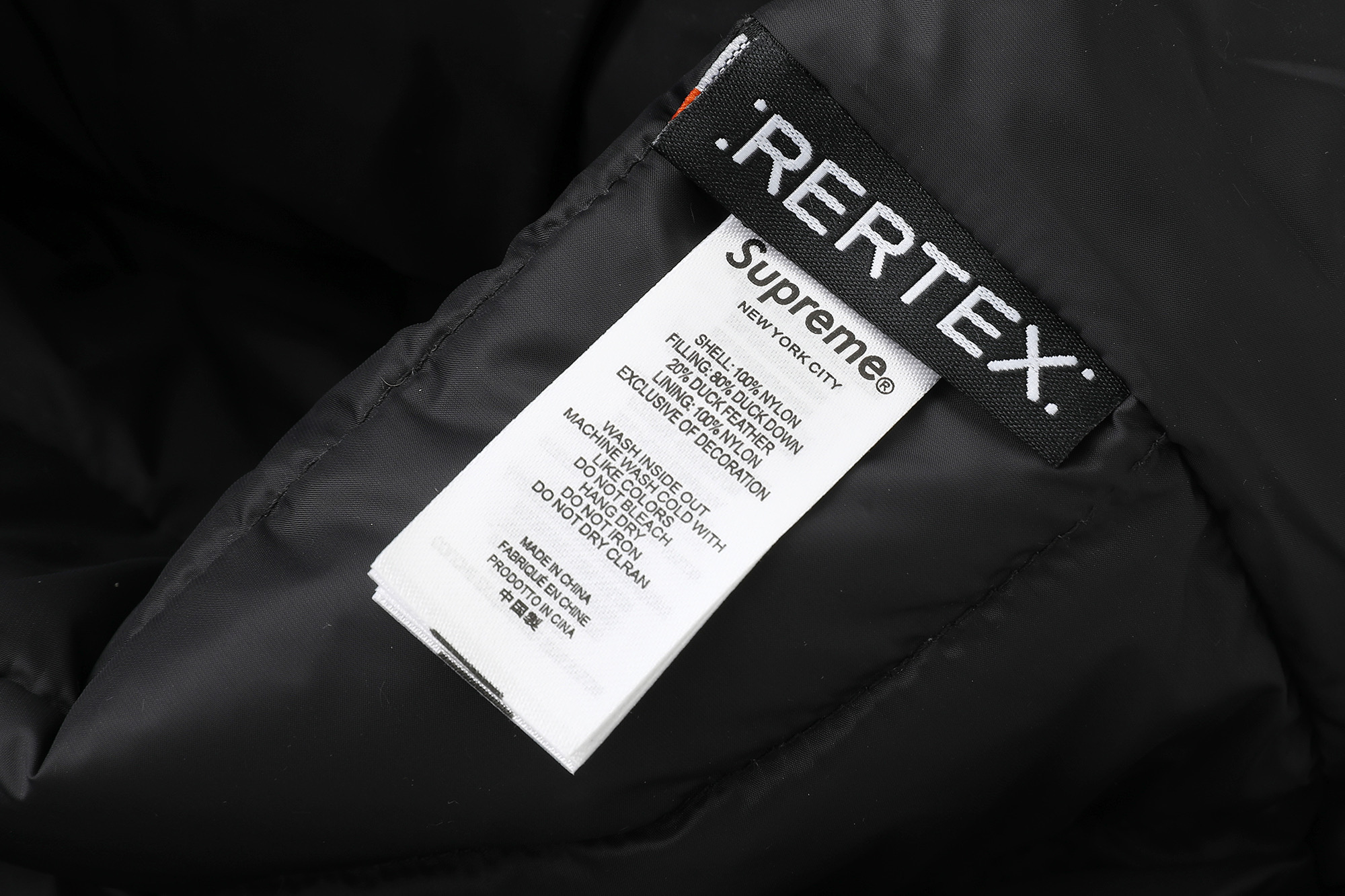 Supreme FW25 WEEK6 Micro Down Half Zip Hooded Pullover