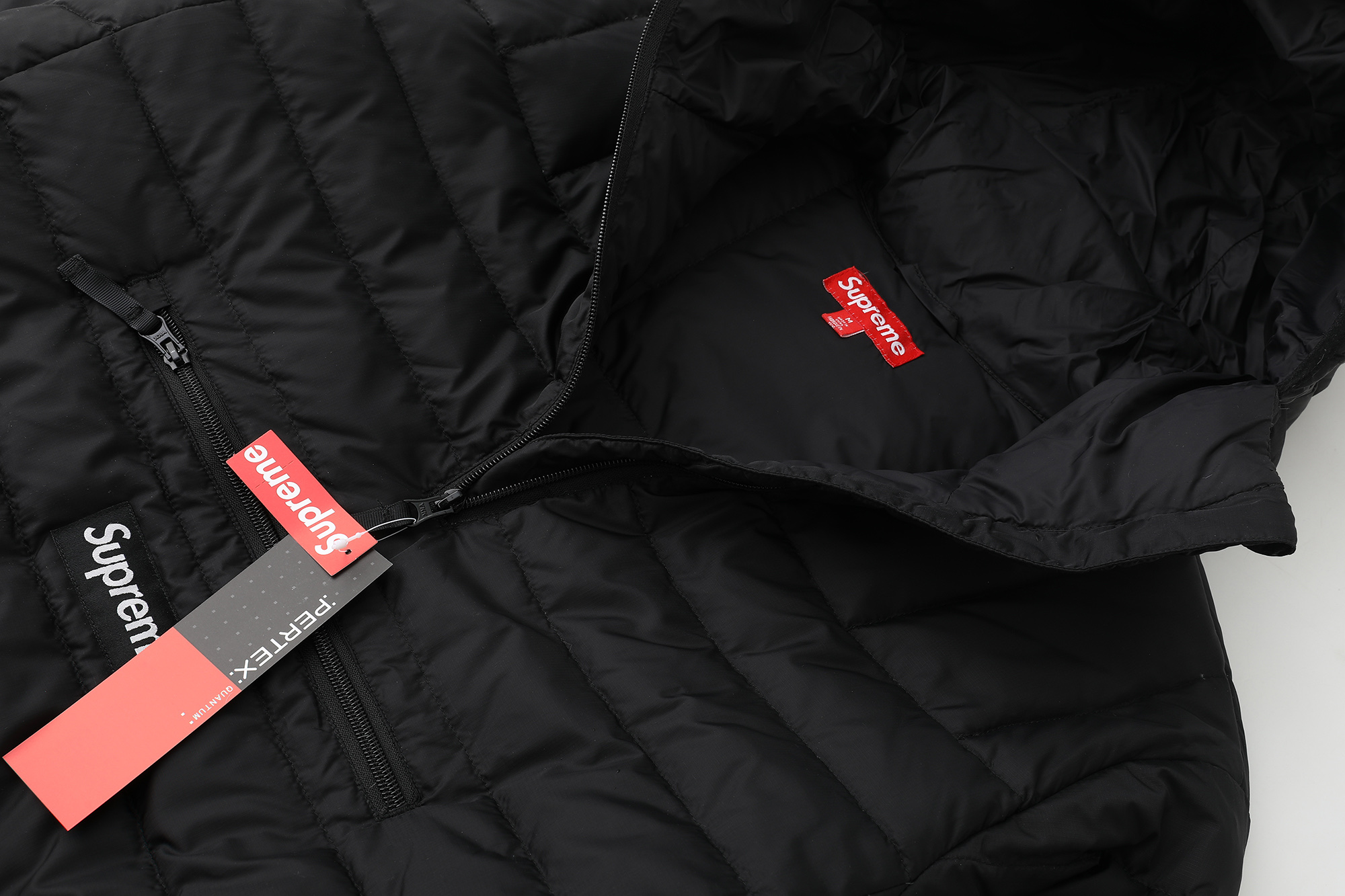 Supreme FW25 WEEK6 Micro Down Half Zip Hooded Pullover