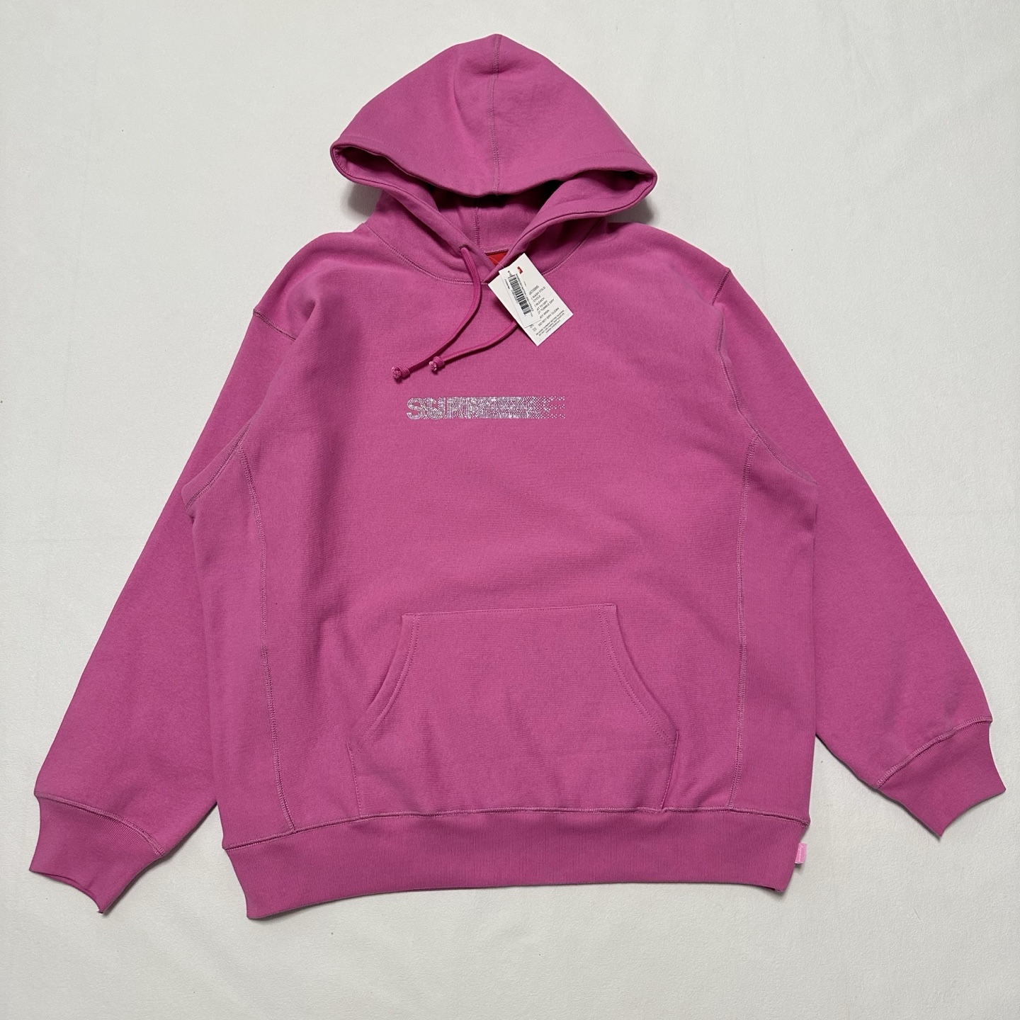Supreme Swarovski Motion Logo Hooded Sweatshirt