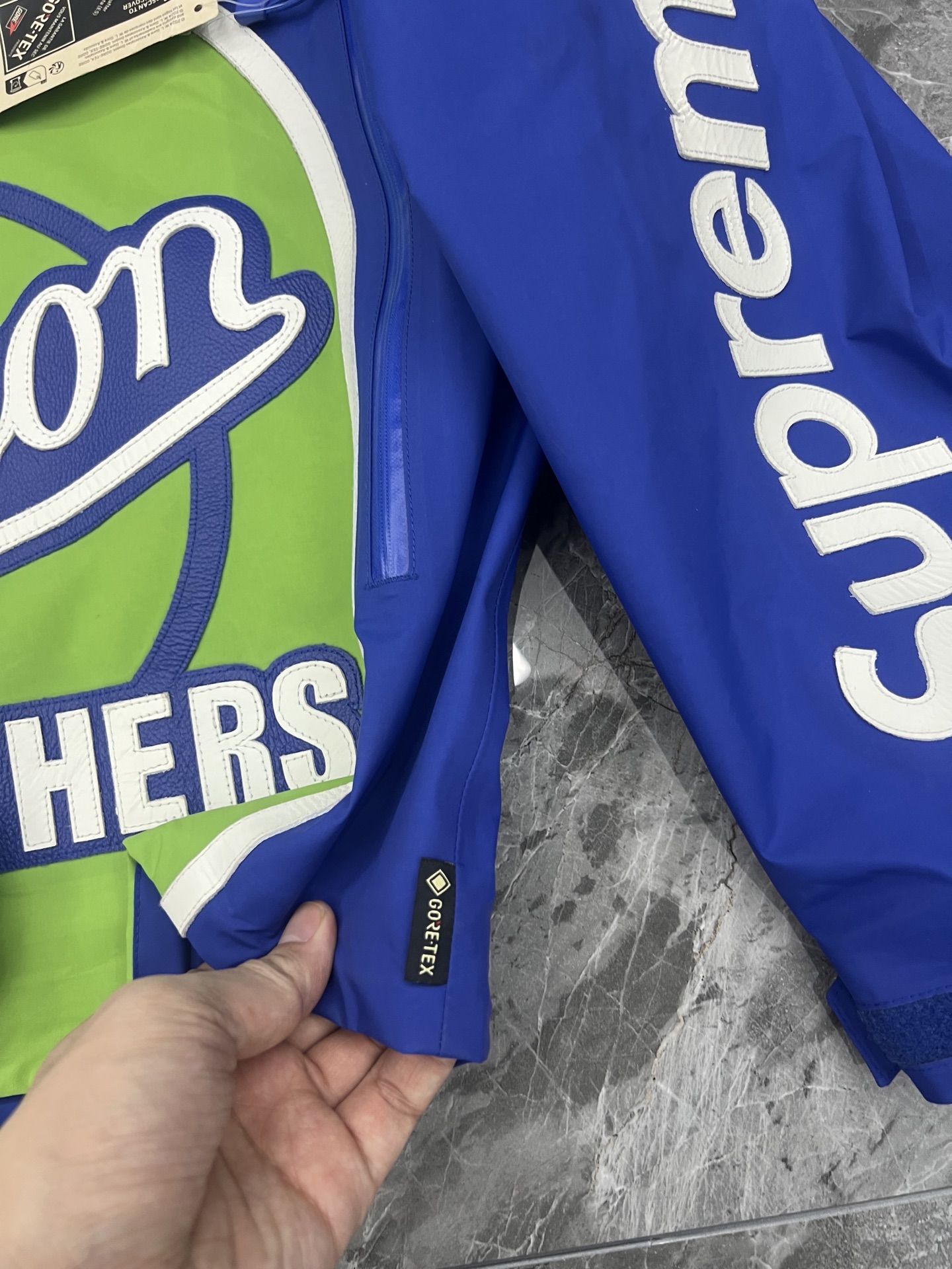 Supreme x Vanson Leathers FW25 GORE-TEX Shell Jacket