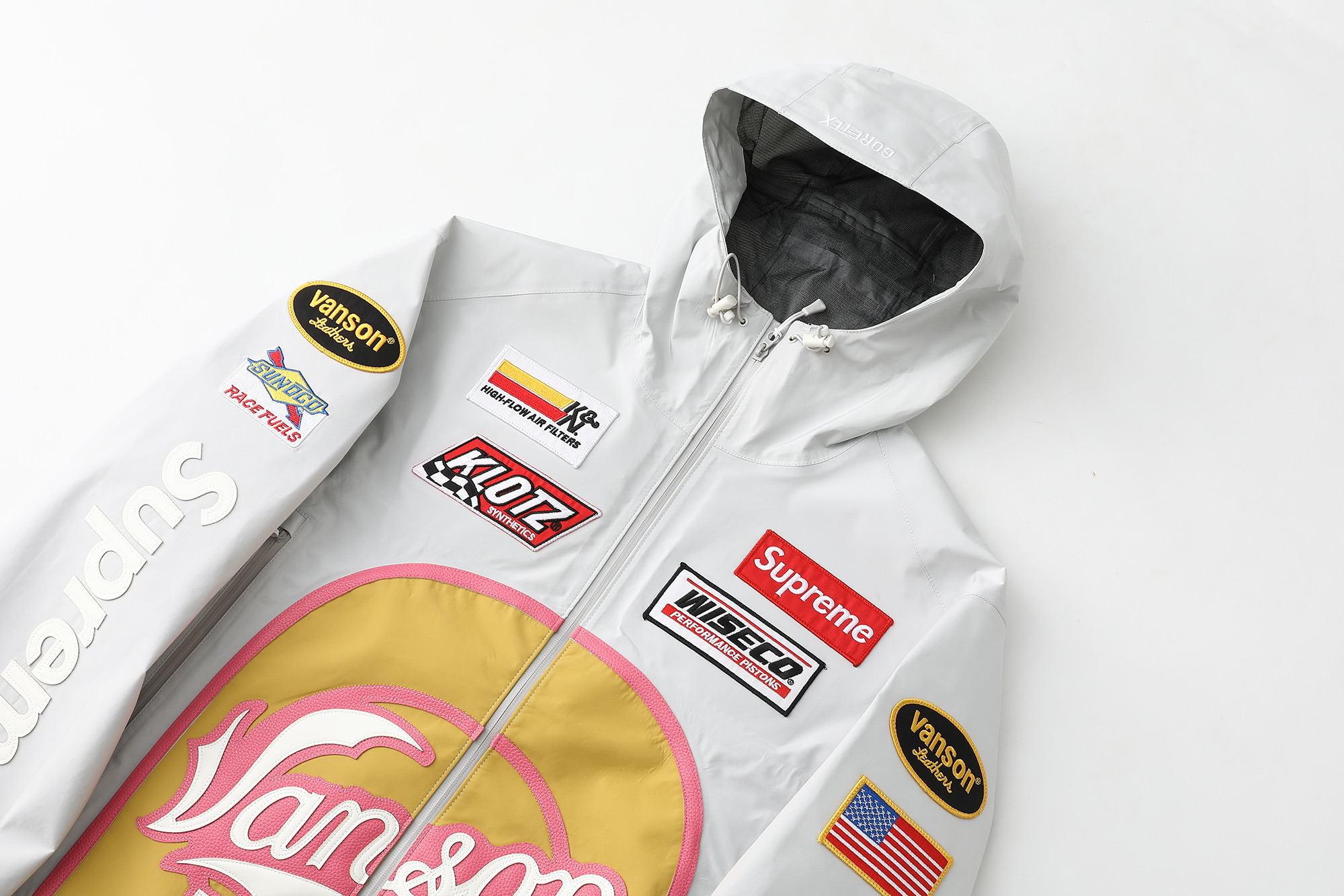 Supreme x Vanson Leathers FW25 GORE-TEX Shell Jacket