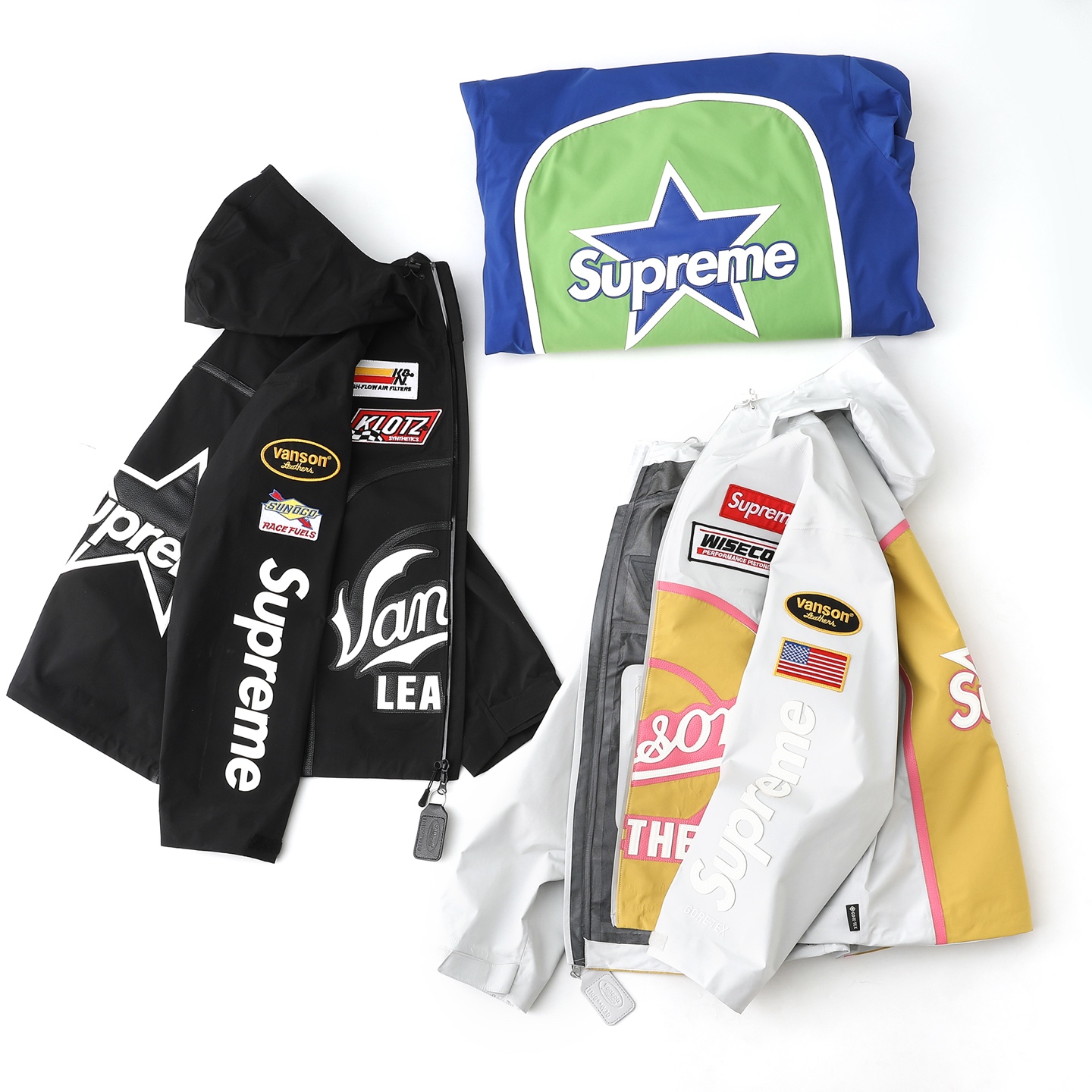 Supreme x Vanson Leathers FW25 GORE-TEX Shell Jacket