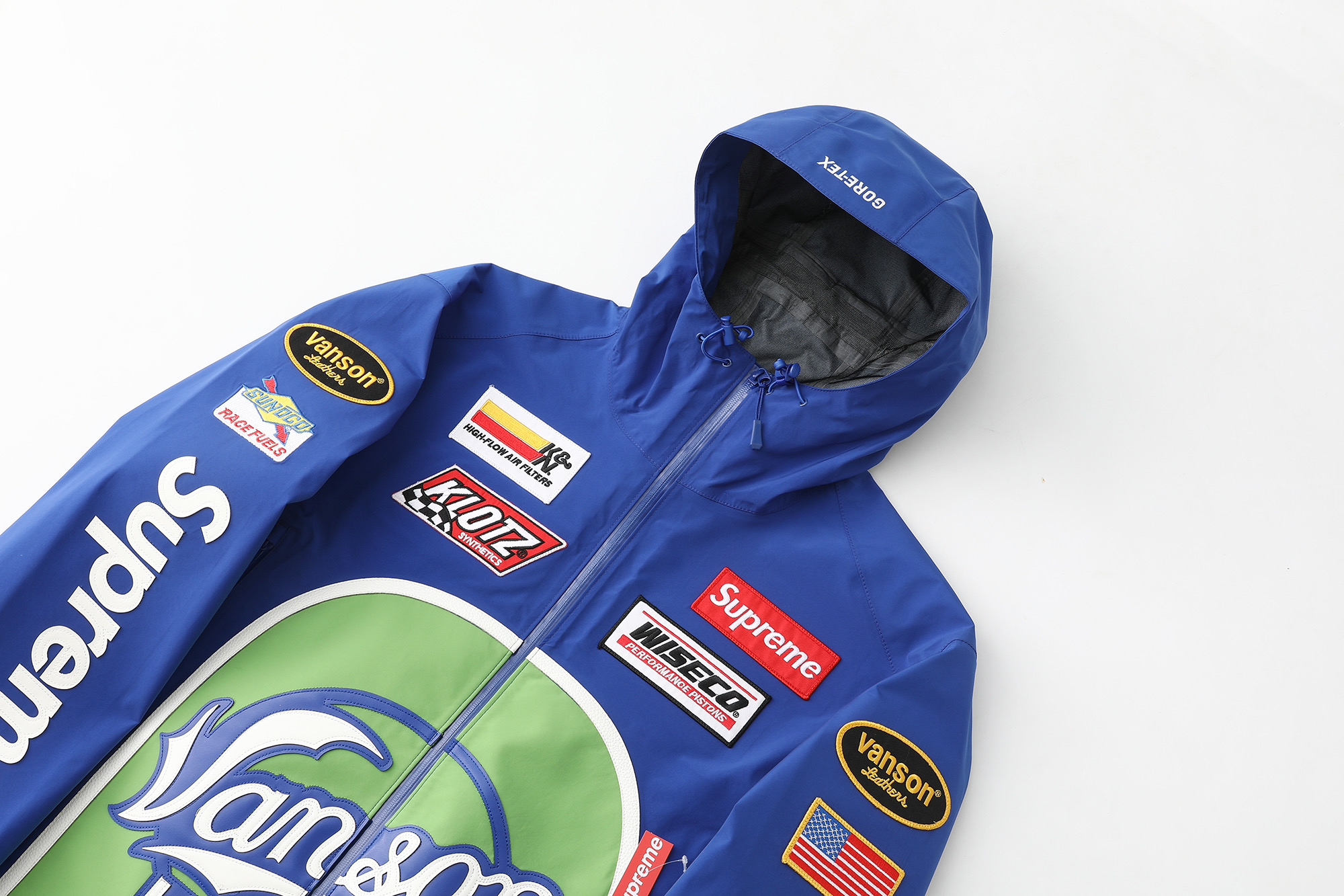 Supreme x Vanson Leathers FW25 GORE-TEX Shell Jacket