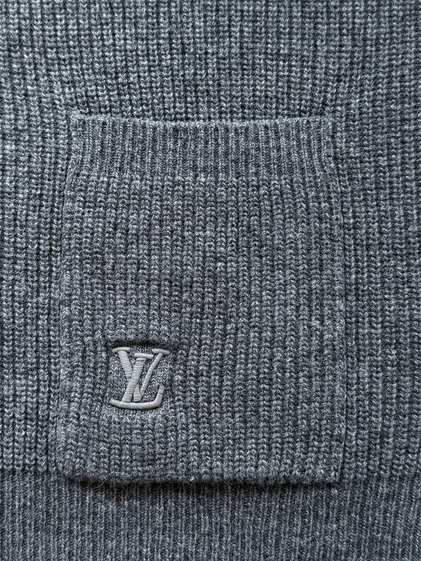 1AIK07 エンブロイダリー シグネチャー カシミヤカーディガン