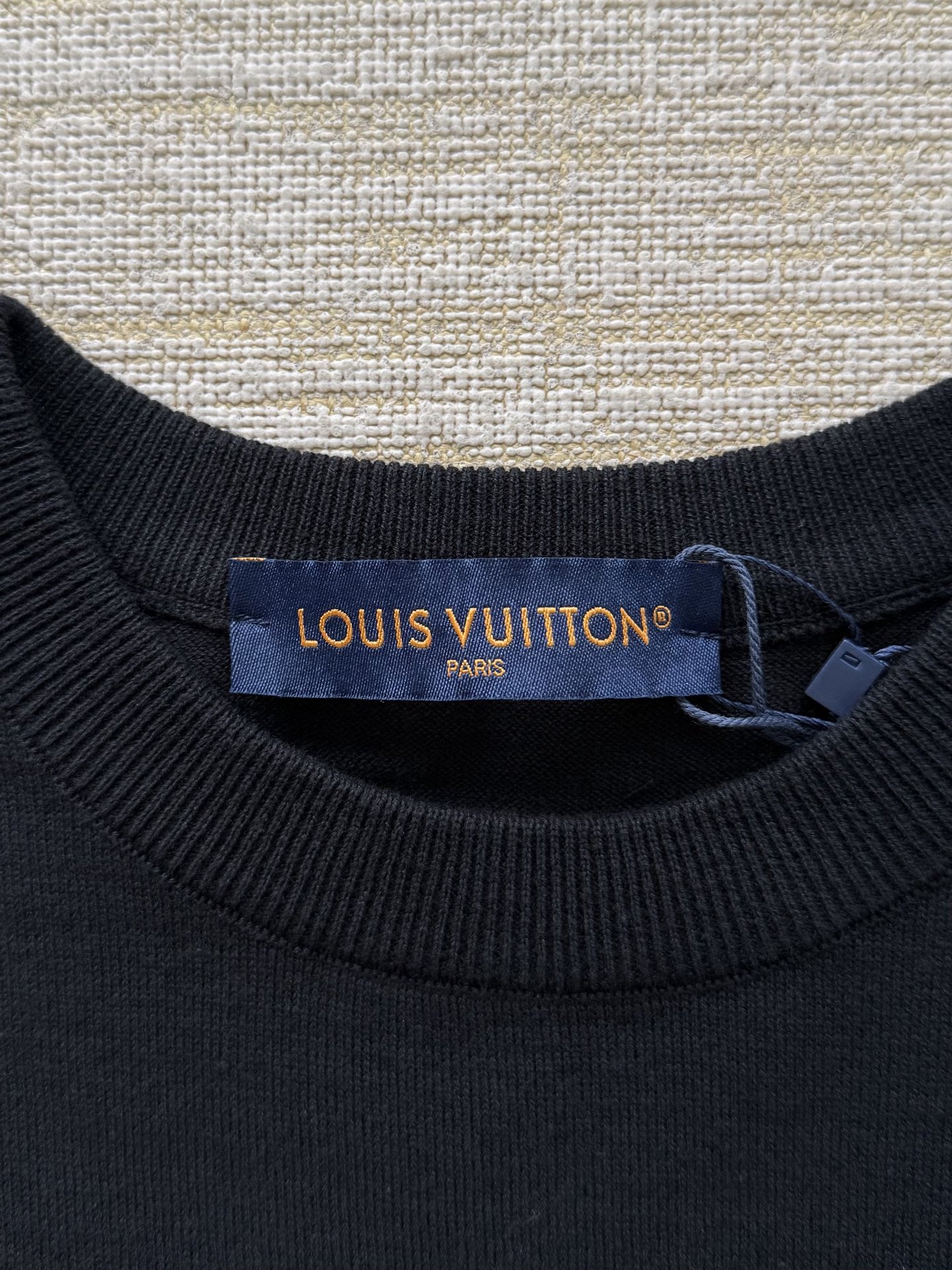 1AIWE9 モノグラムロングスリーブコットンクルーネック